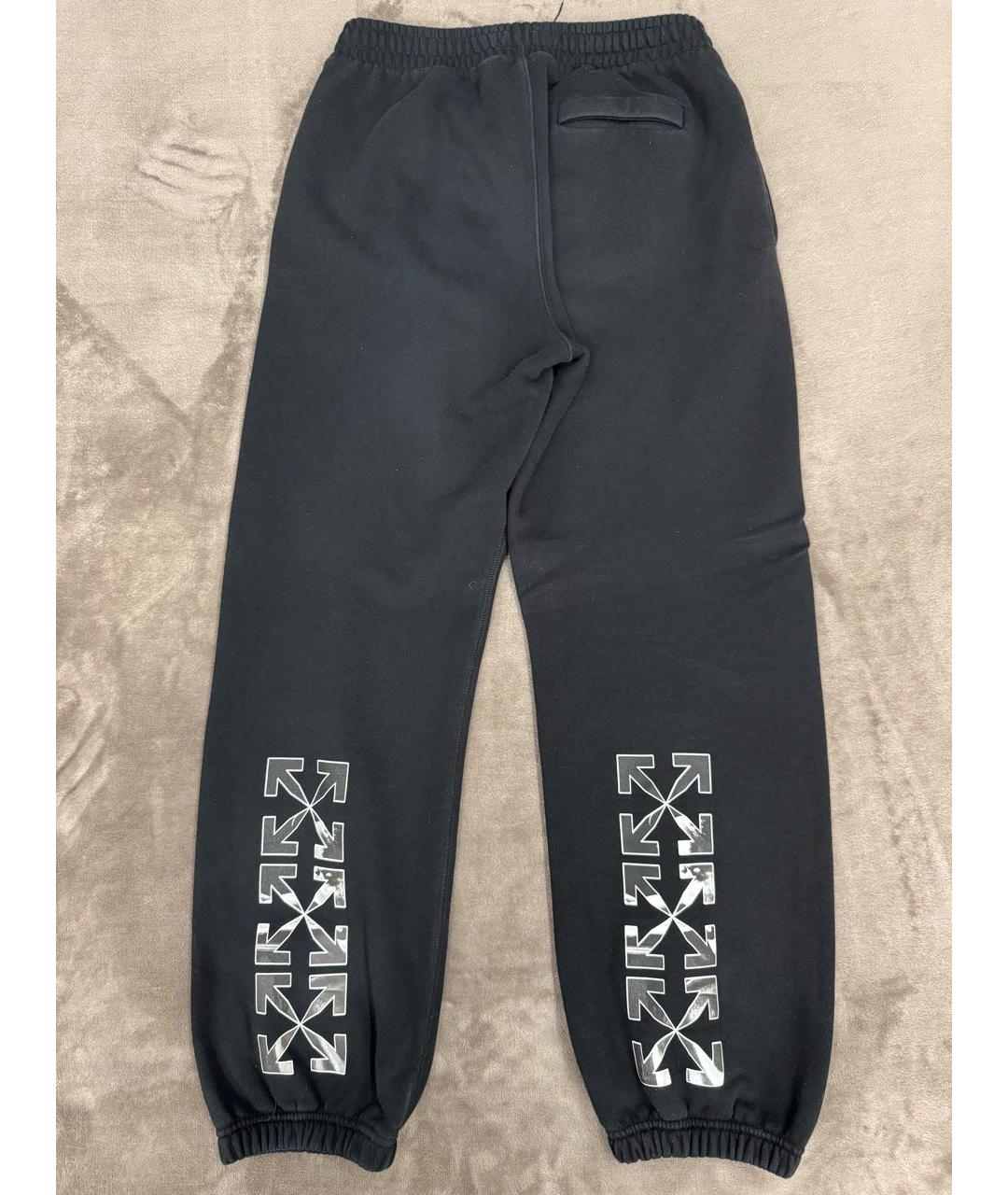 OFF-WHITE Черный хлопковый спортивный костюм, фото 5