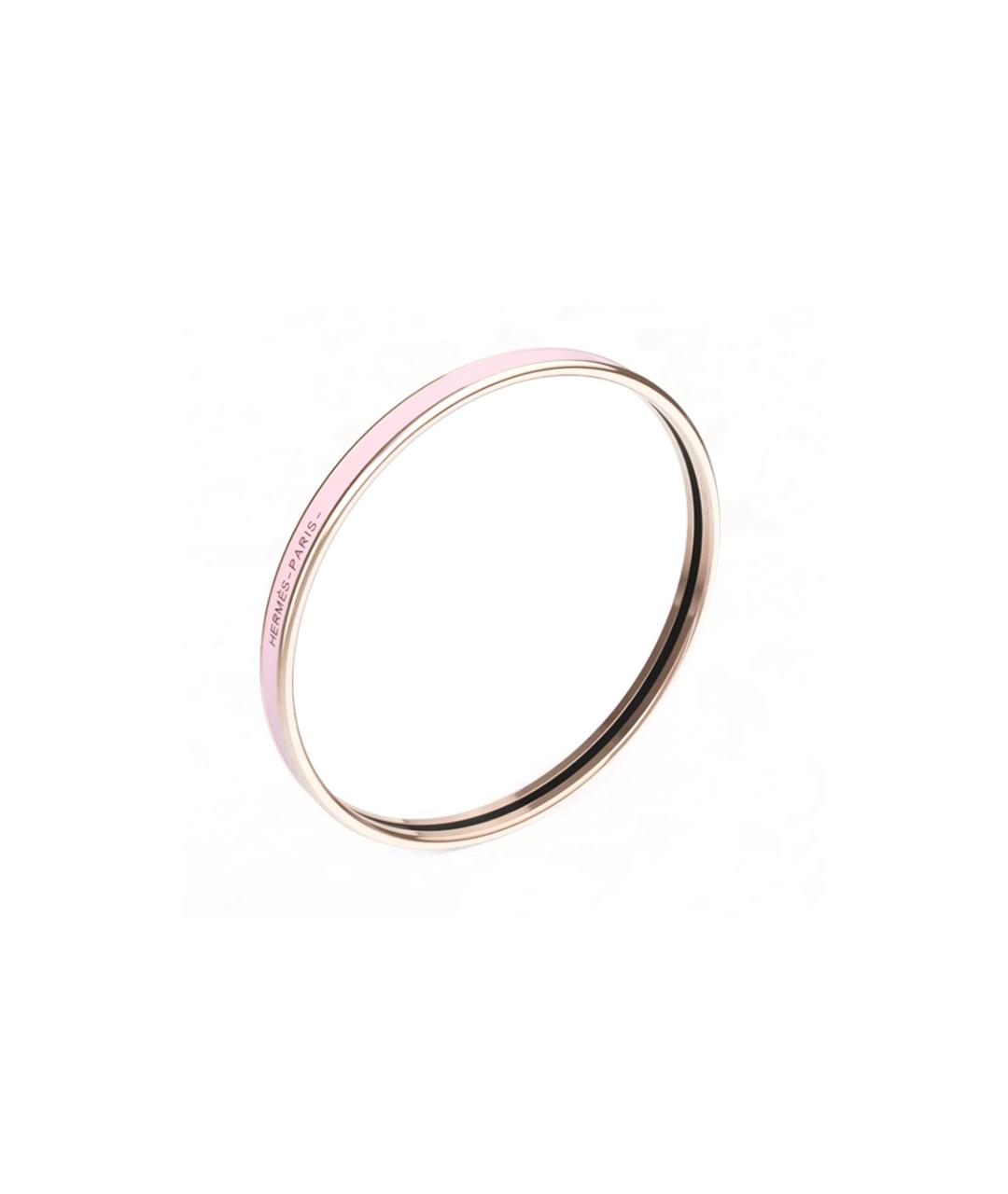 HERMES Розовый браслет, фото 2