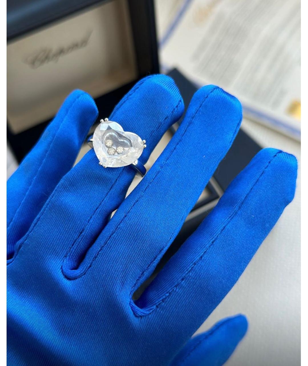 CHOPARD Белое кольцо из белого золота, фото 7