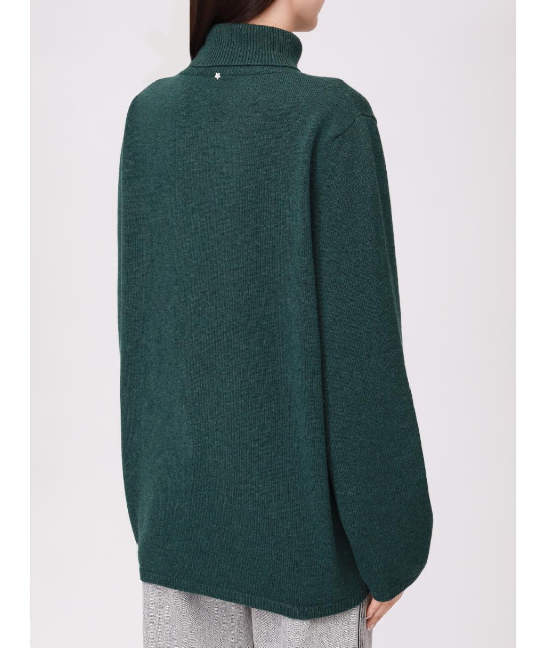 LORENA ANTONIAZZI Зеленый шерстяной джемпер / свитер, фото 3