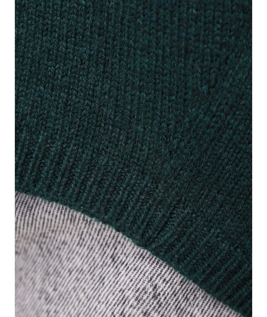 LORENA ANTONIAZZI Зеленый шерстяной джемпер / свитер, фото 6