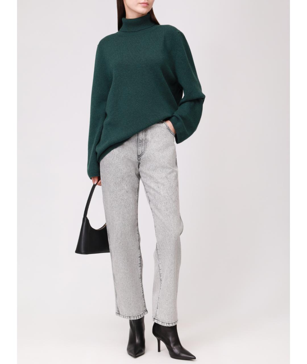 LORENA ANTONIAZZI Зеленый шерстяной джемпер / свитер, фото 2