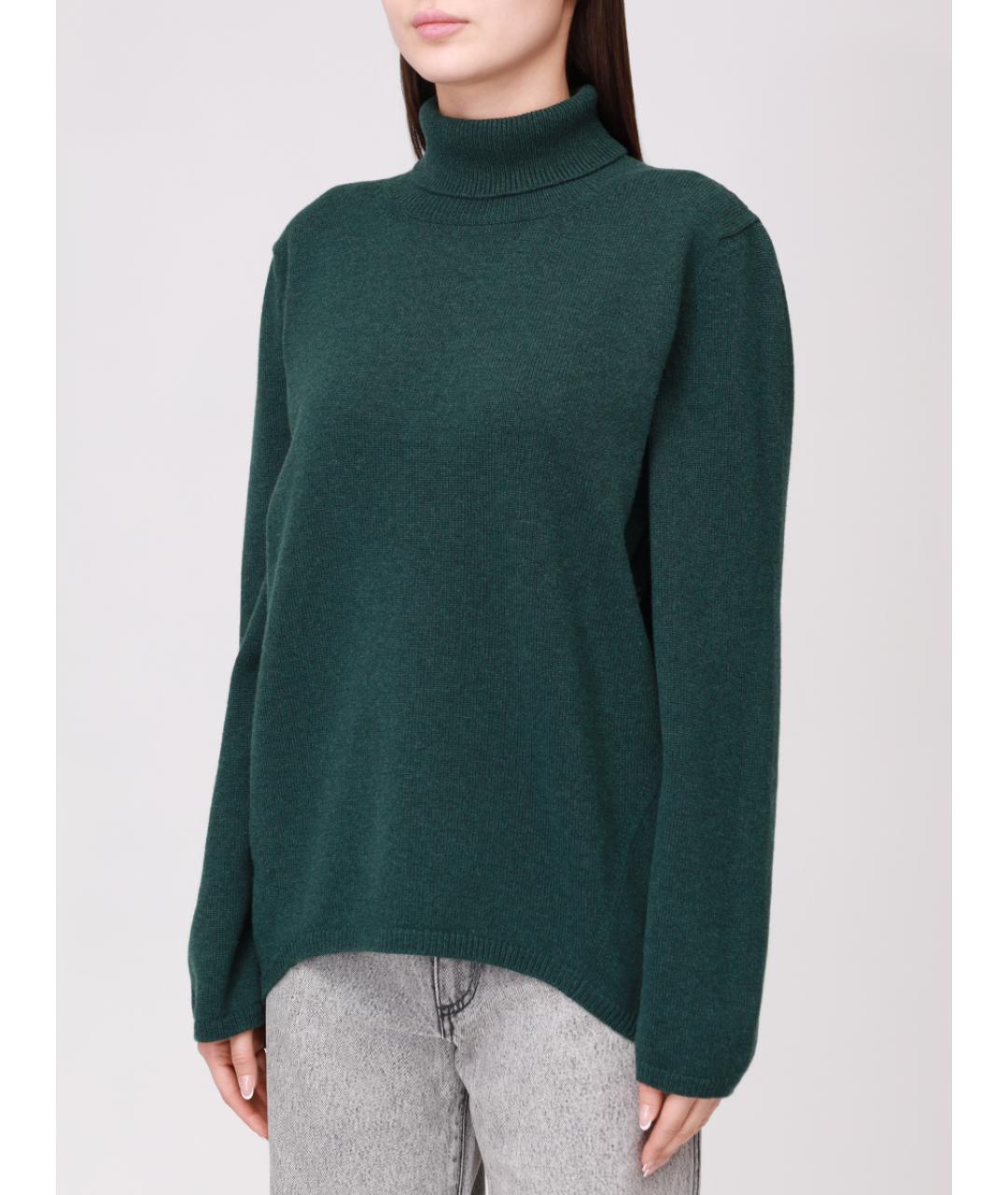 LORENA ANTONIAZZI Зеленый шерстяной джемпер / свитер, фото 4