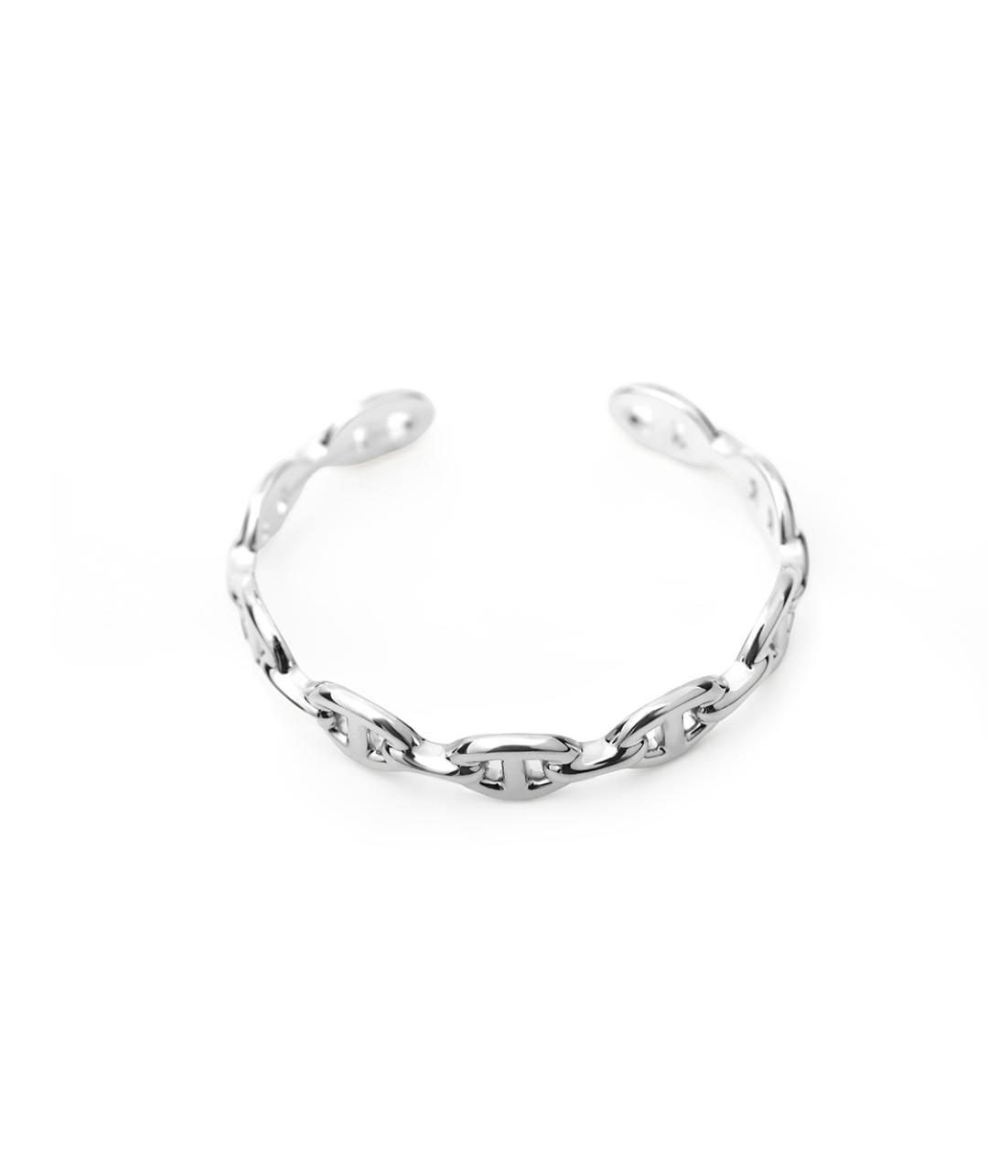 HERMES Серебрянный браслет, фото 3