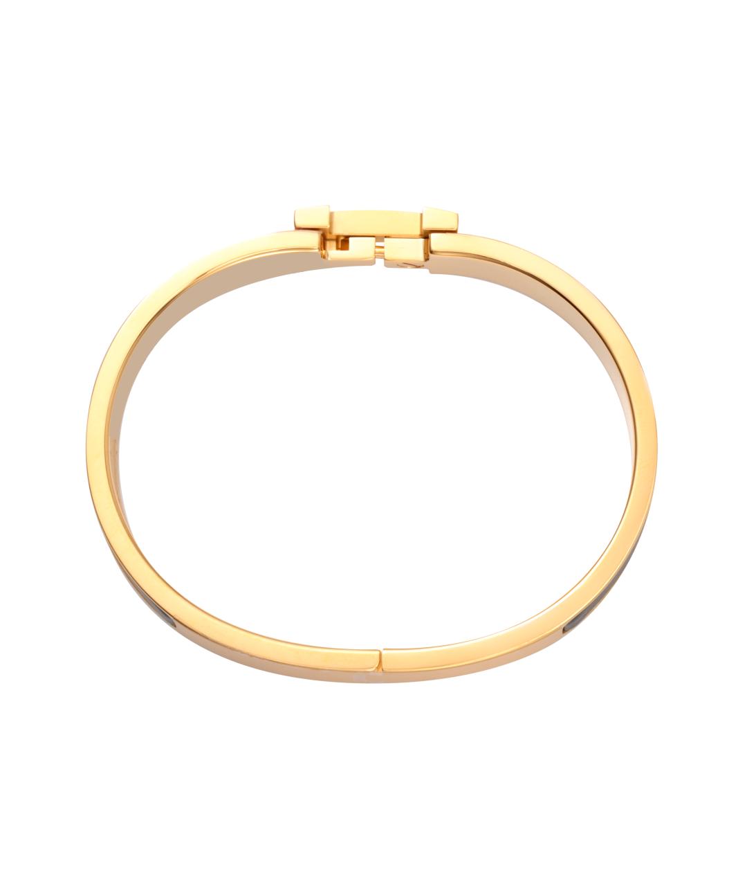 HERMES Черный браслет, фото 3