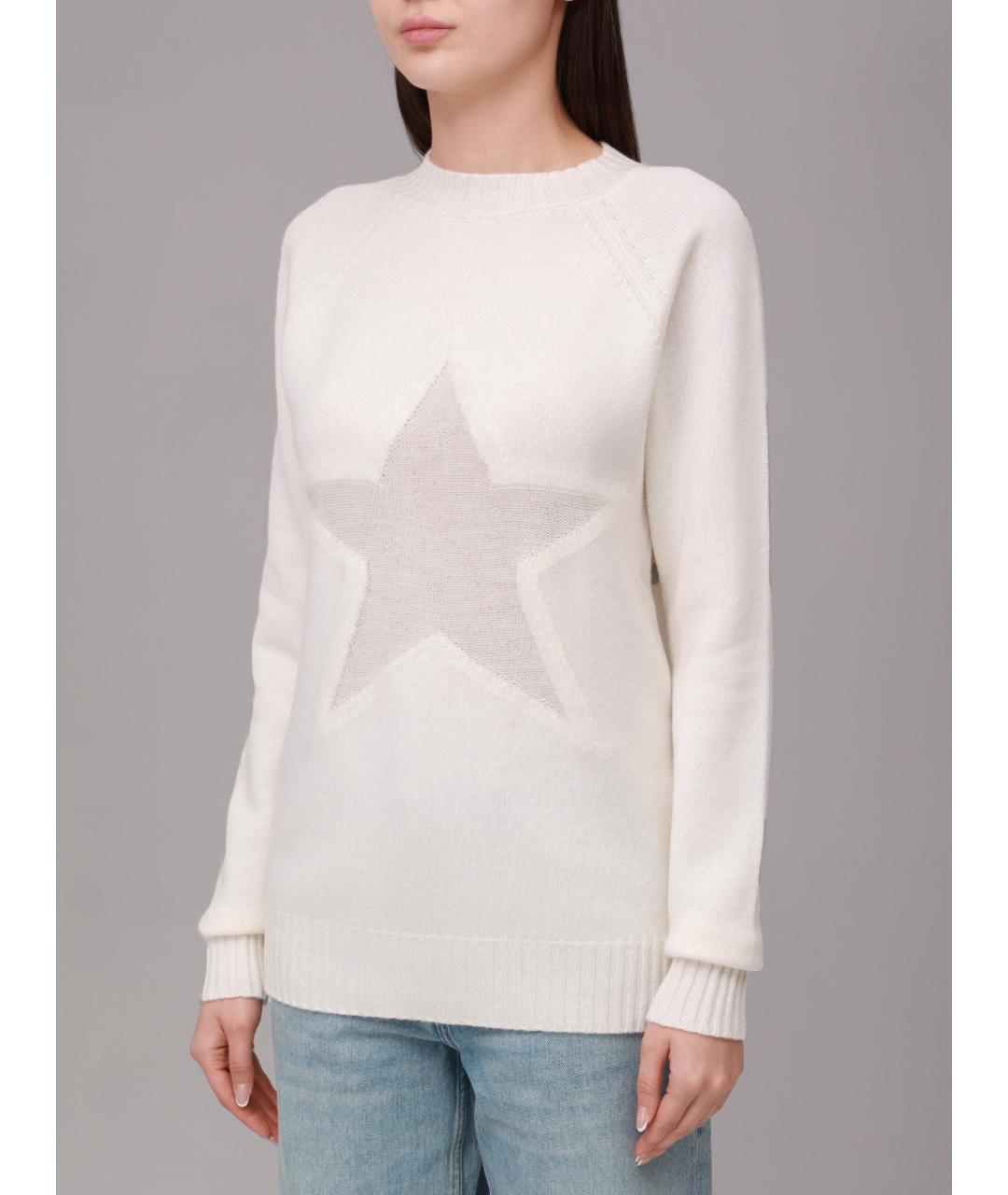 LORENA ANTONIAZZI Белый джемпер / свитер, фото 4