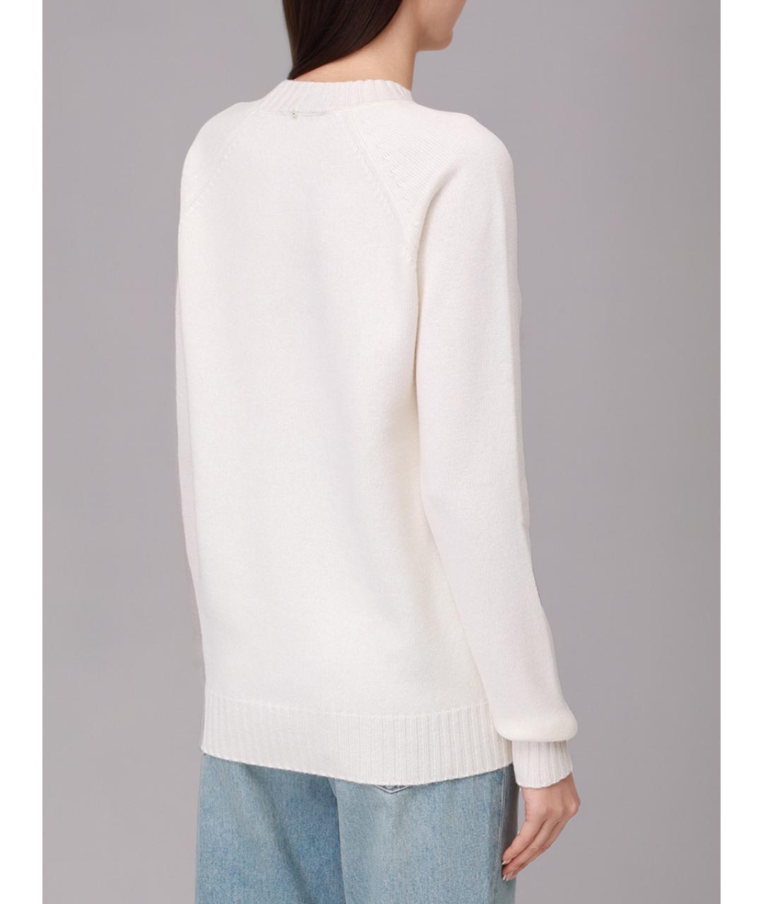LORENA ANTONIAZZI Белый джемпер / свитер, фото 3