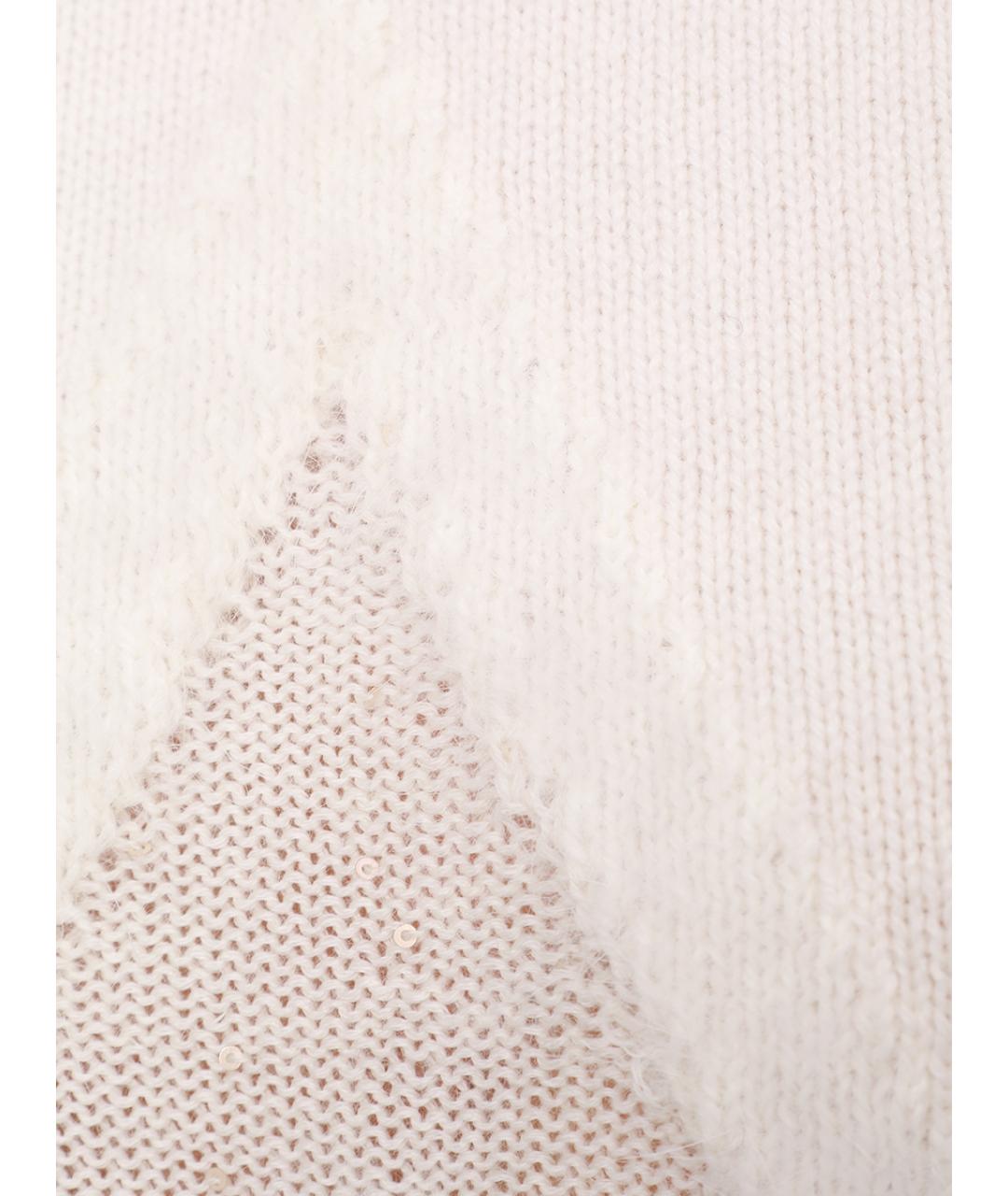 LORENA ANTONIAZZI Белый джемпер / свитер, фото 5