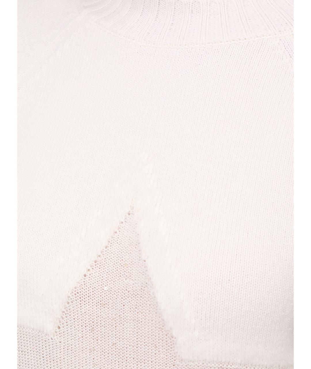 LORENA ANTONIAZZI Белый джемпер / свитер, фото 6