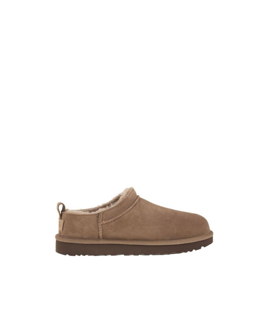 UGG AUSTRALIA Бежевые замшевые ботинки, фото 1