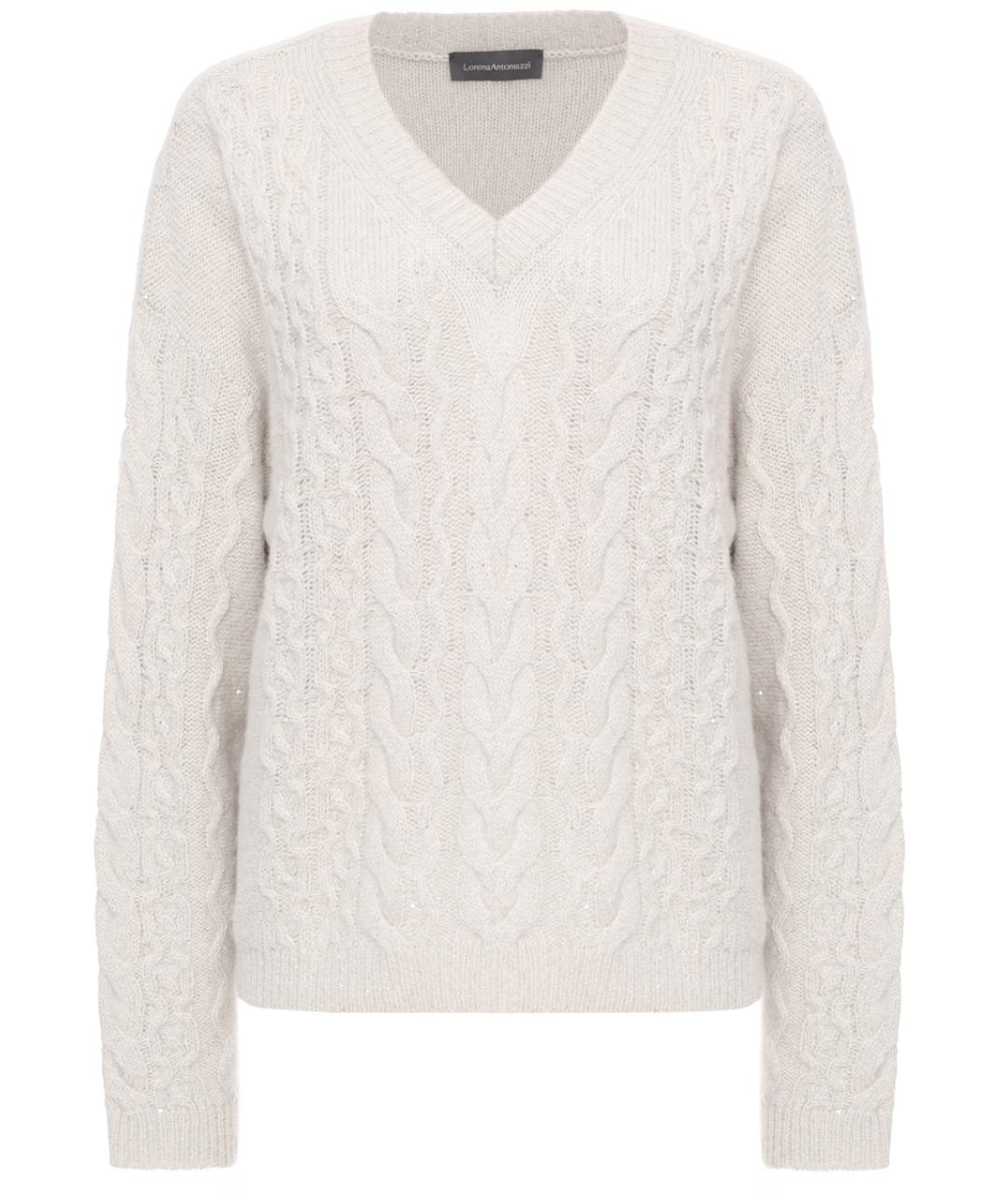 LORENA ANTONIAZZI Серый джемпер / свитер, фото 1