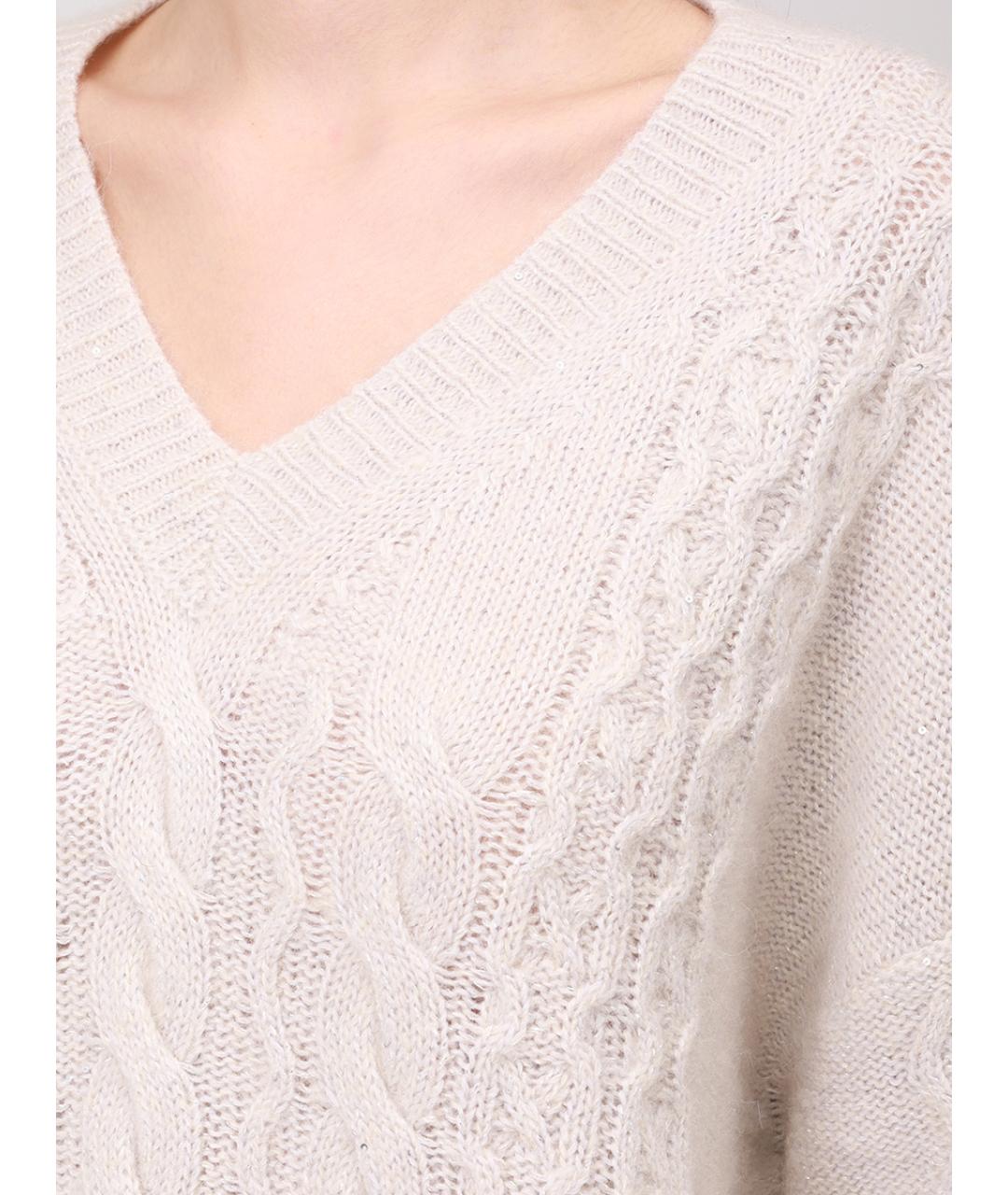 LORENA ANTONIAZZI Серый джемпер / свитер, фото 5