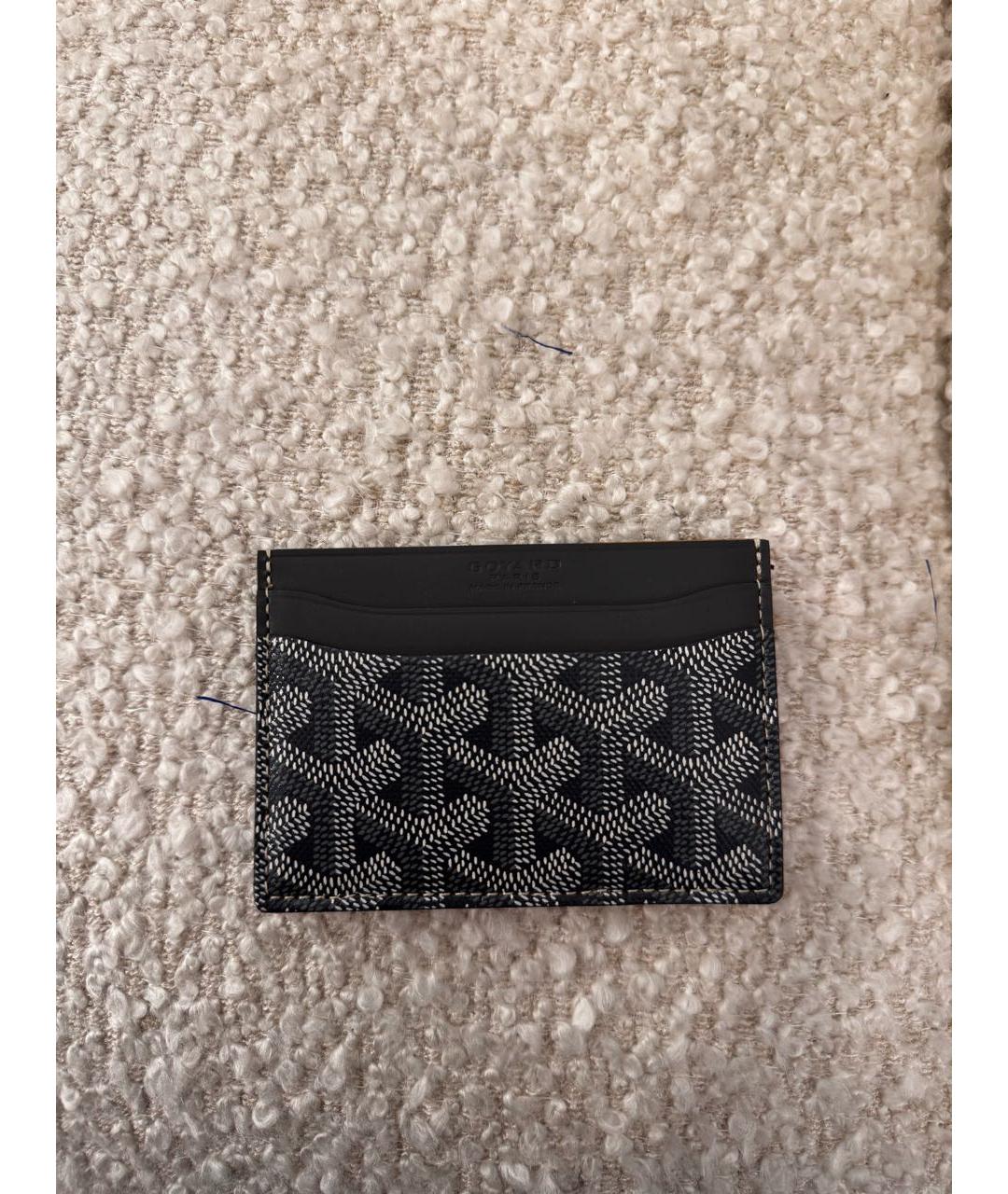 GOYARD Серый кожаный кардхолдер, фото 6