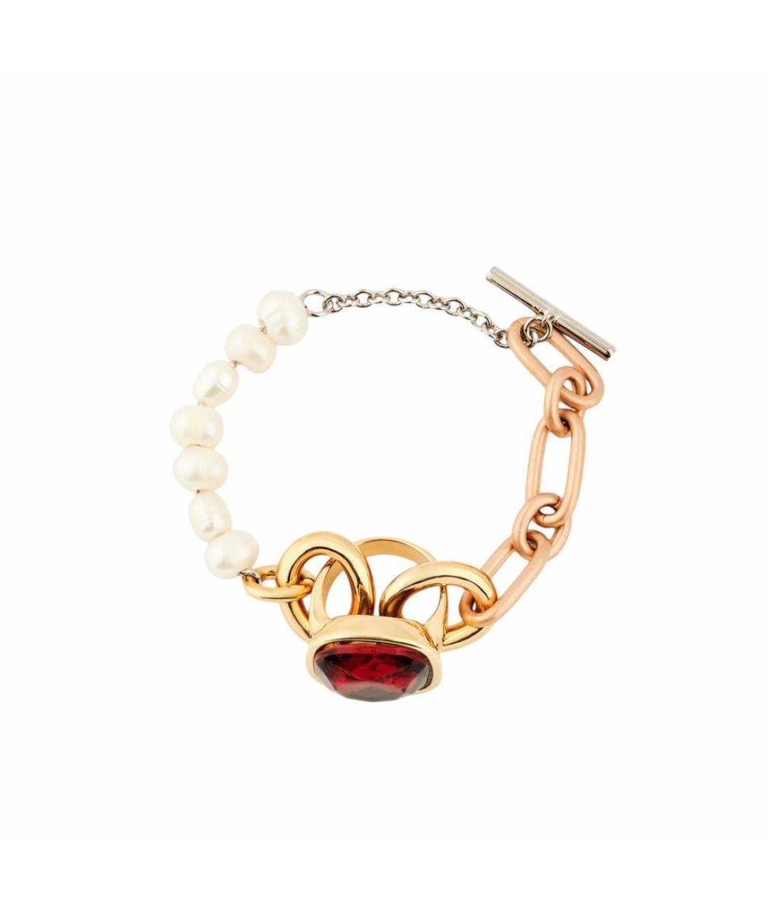 MARNI Золотой латунный браслет, фото 5