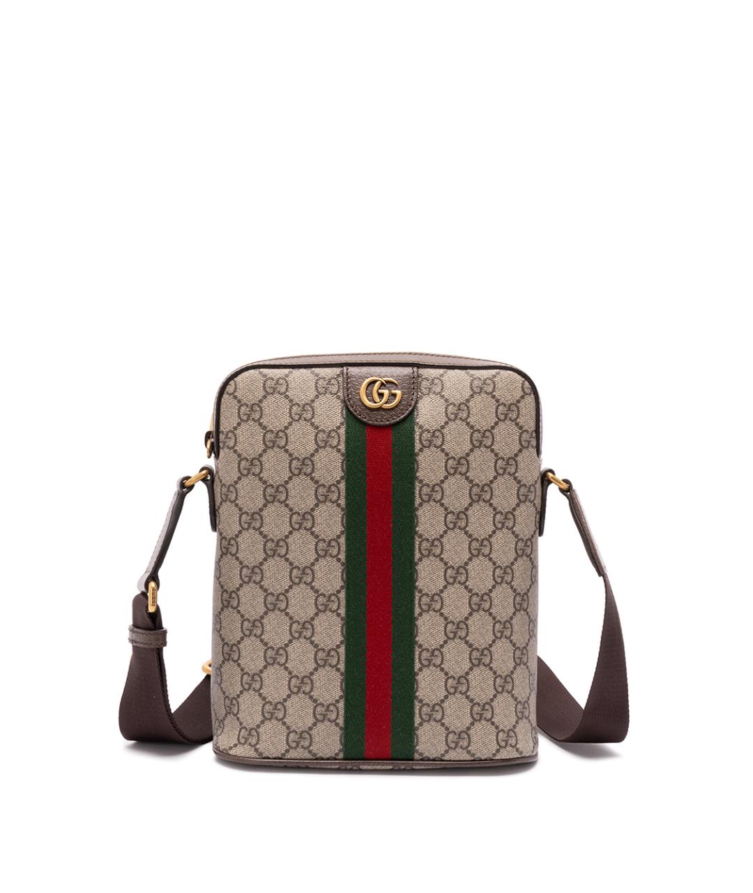 GUCCI Бежевая сумка на плечо, фото 1