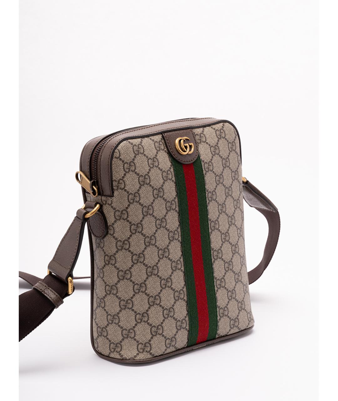 GUCCI Бежевая сумка на плечо, фото 3