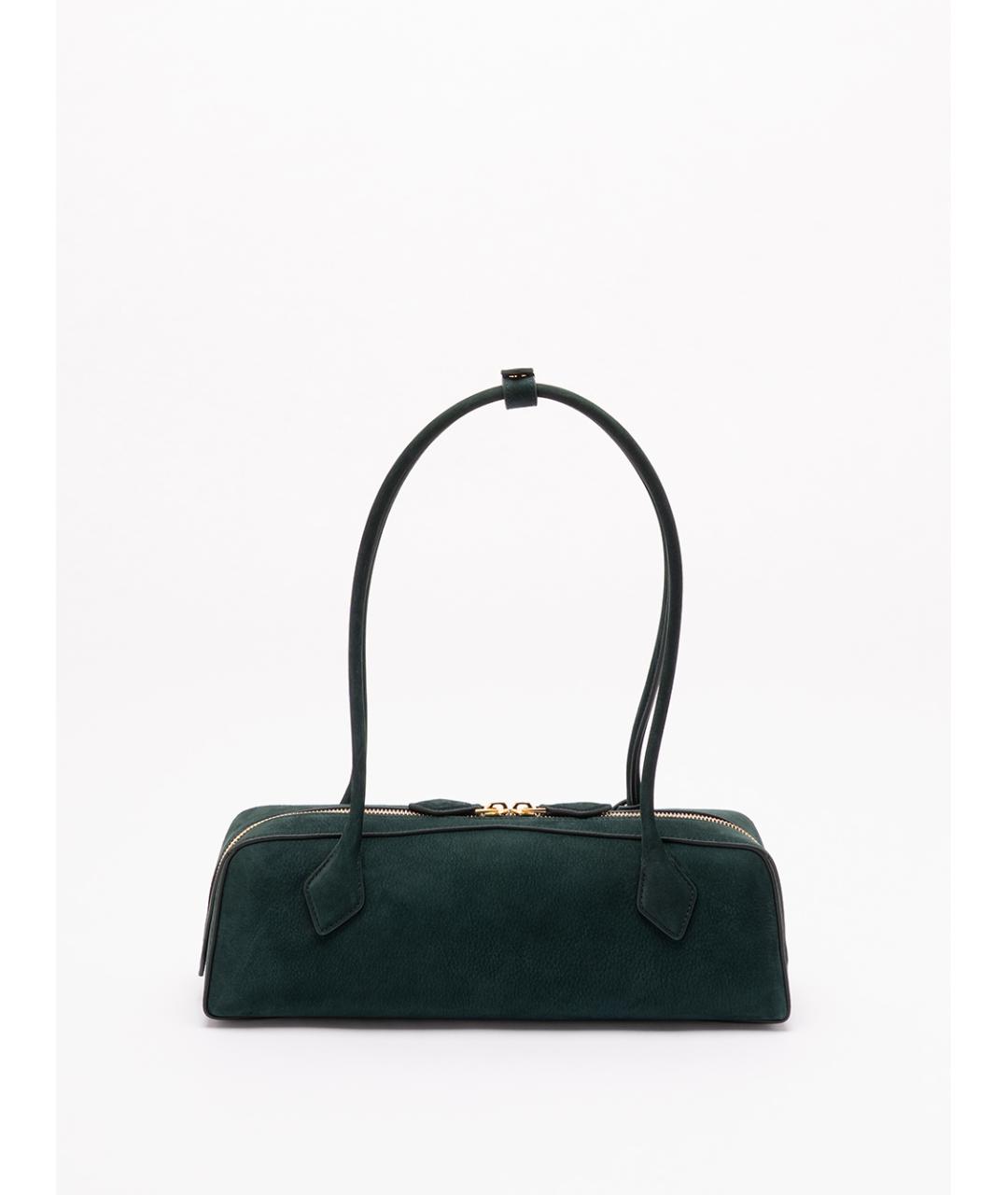 ALAIA Зеленая кожаная сумка тоут, фото 2
