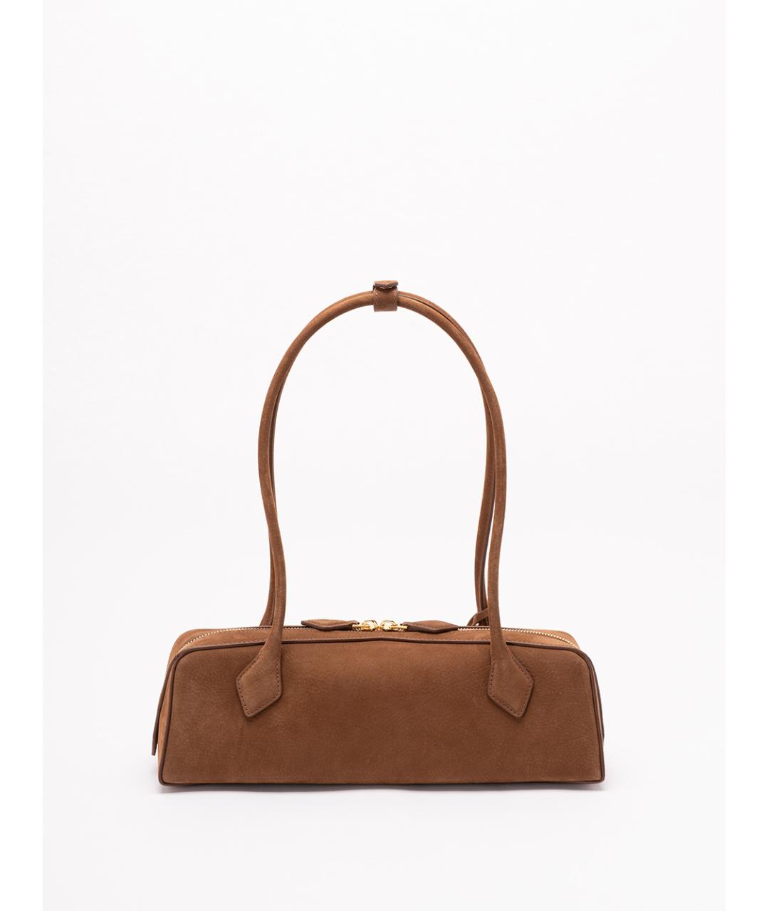 ALAIA Коричневая кожаная сумка тоут, фото 2