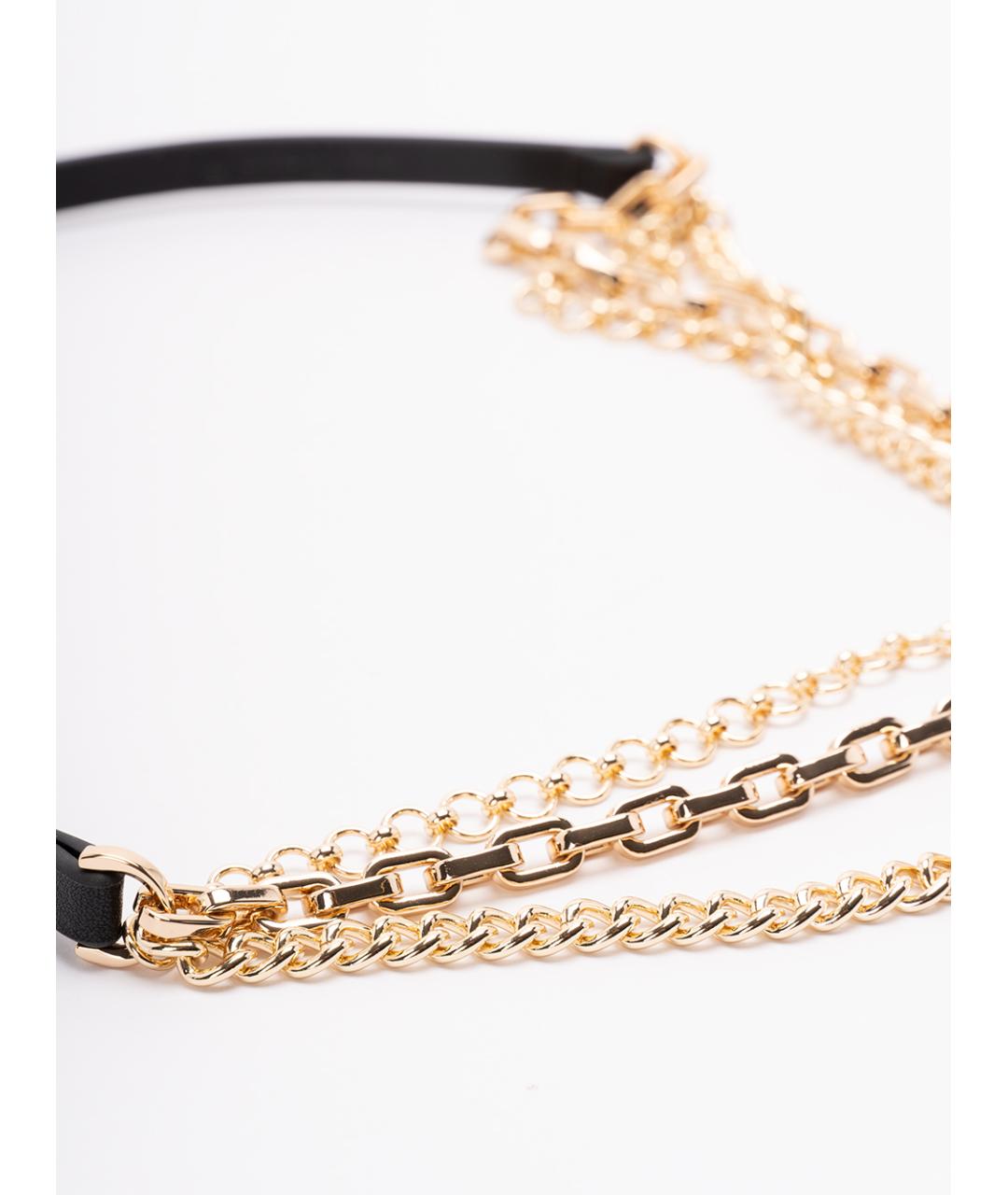 PINKO Черный кожаный ремень, фото 3