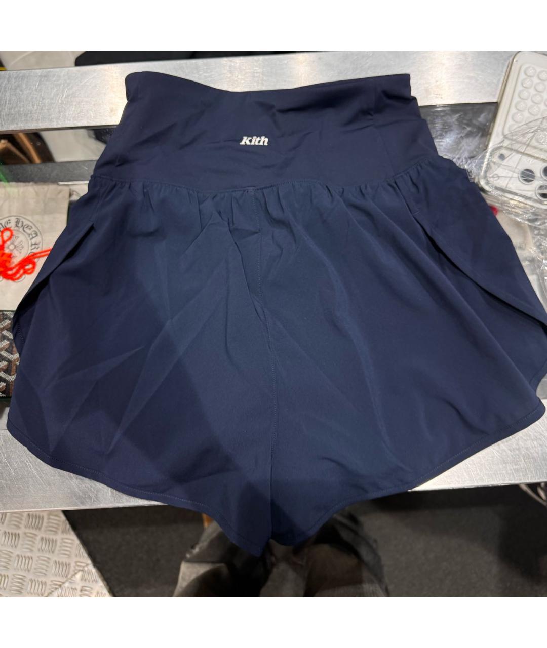 KITH Темно-синие полиэстеровые спортивные брюки и шорты, фото 4