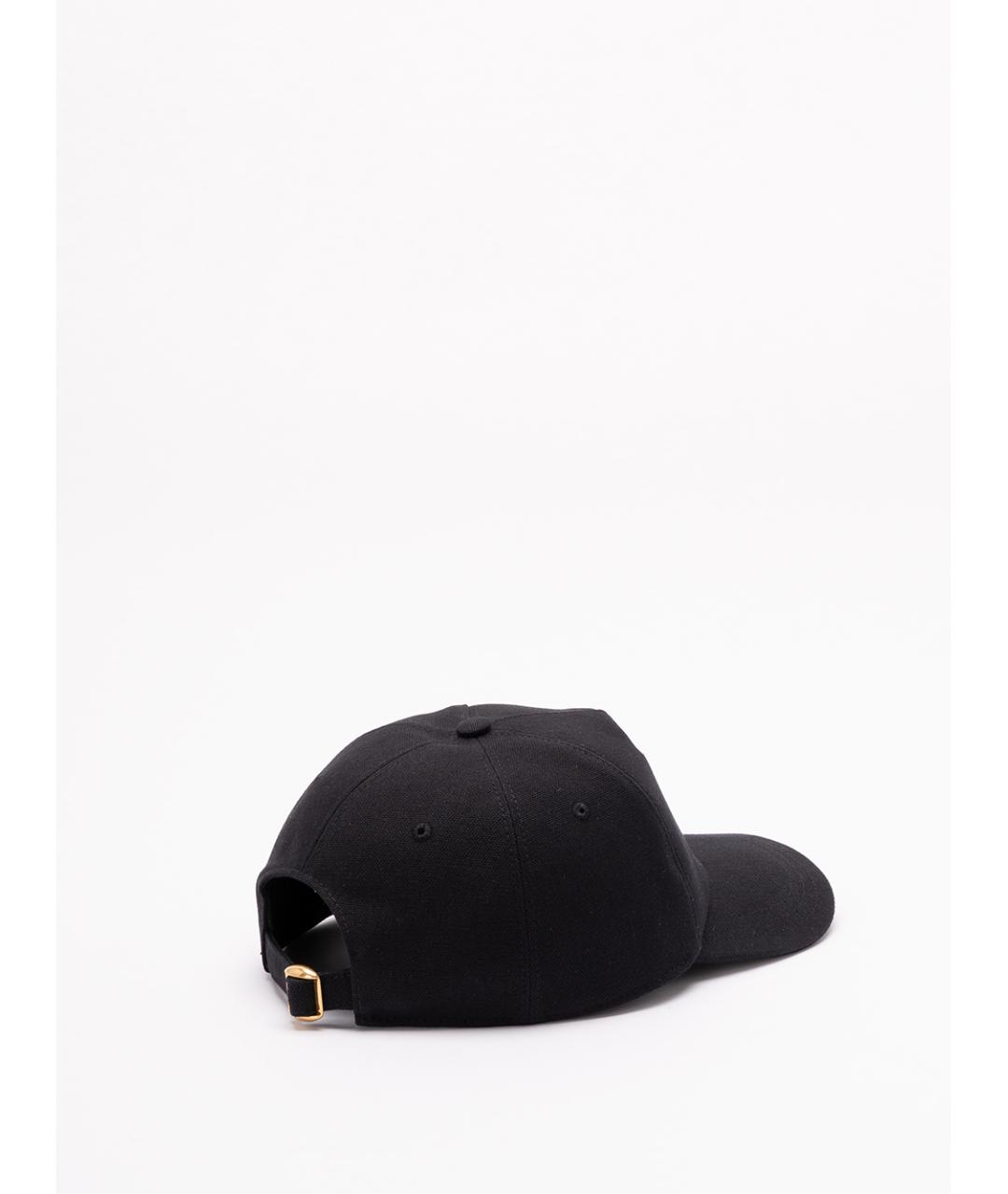 VALENTINO Черная хлопковая кепка/бейсболка, фото 2