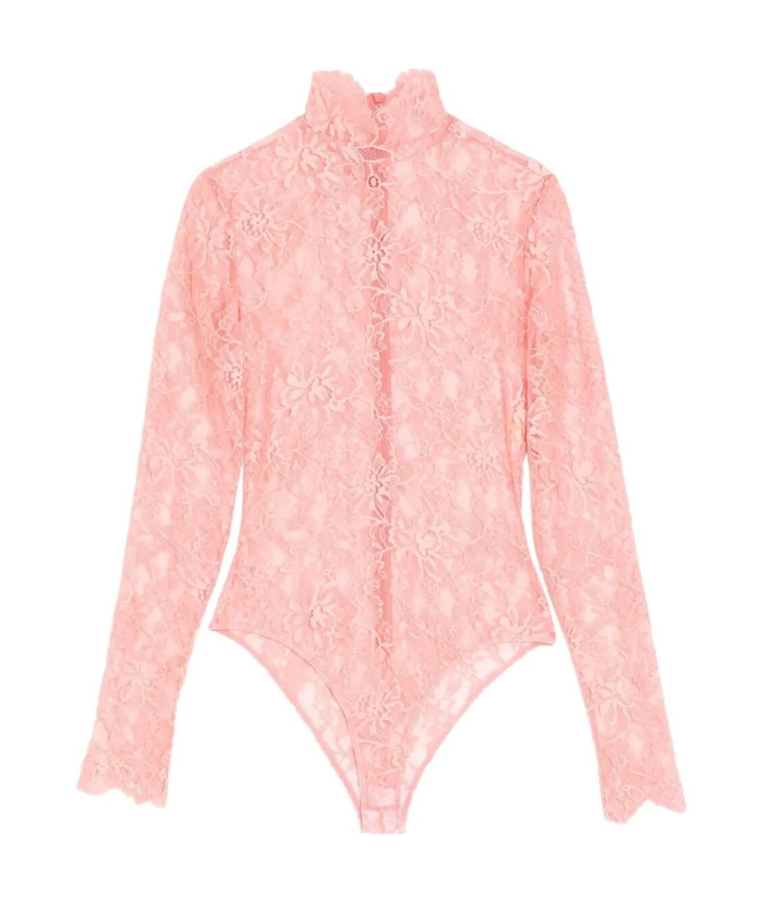 VALENTINO Розовая полиамидовая блузы, фото 1