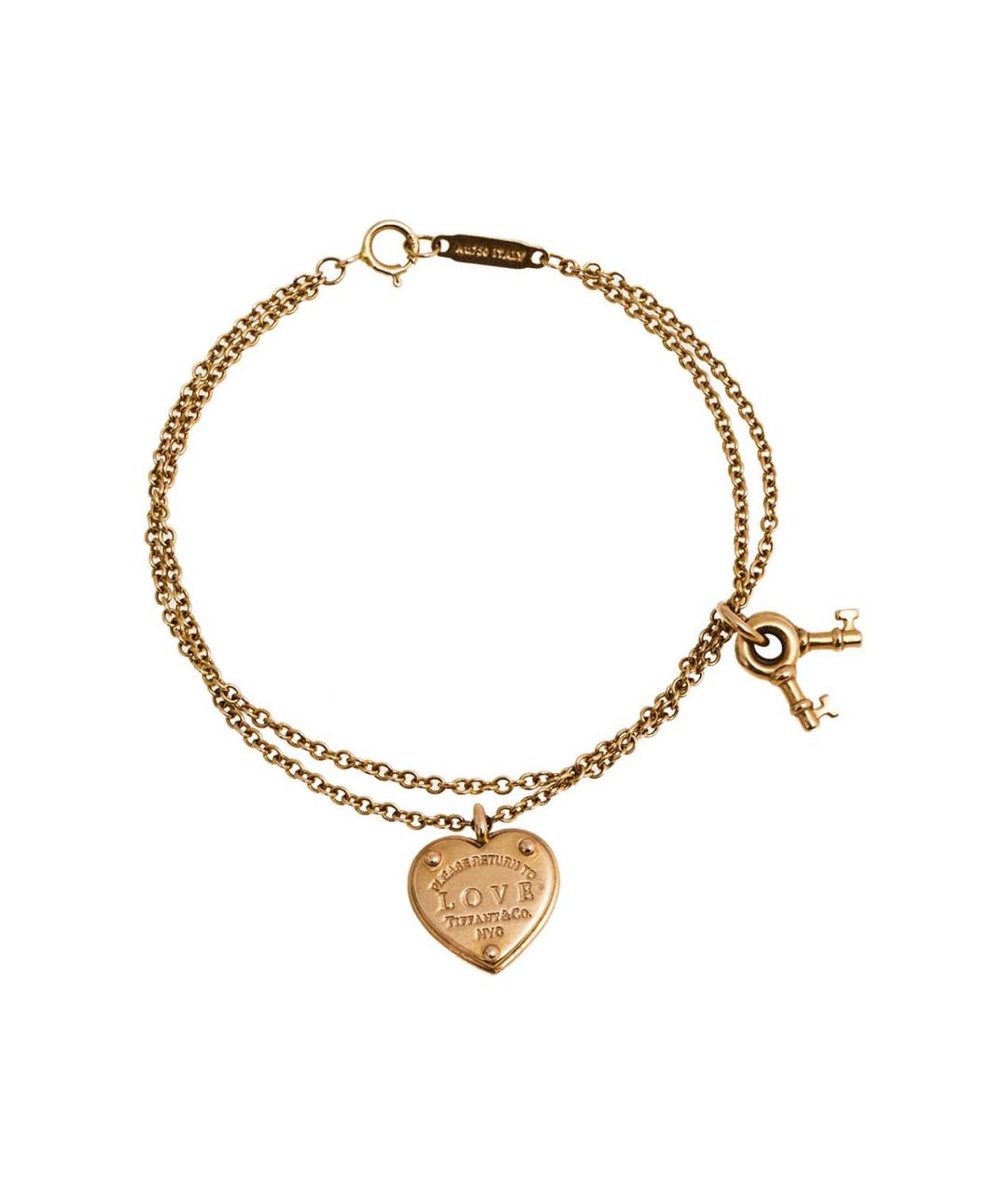 TIFFANY&CO Золотой браслет из розового золота, фото 1