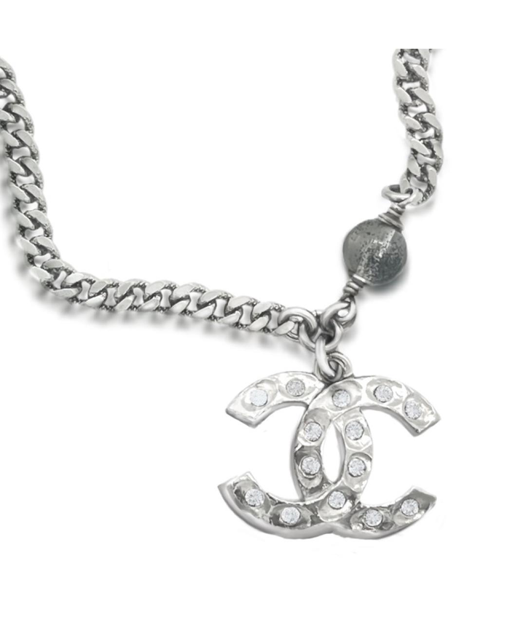 CHANEL Серебрянный серебряный браслет, фото 2