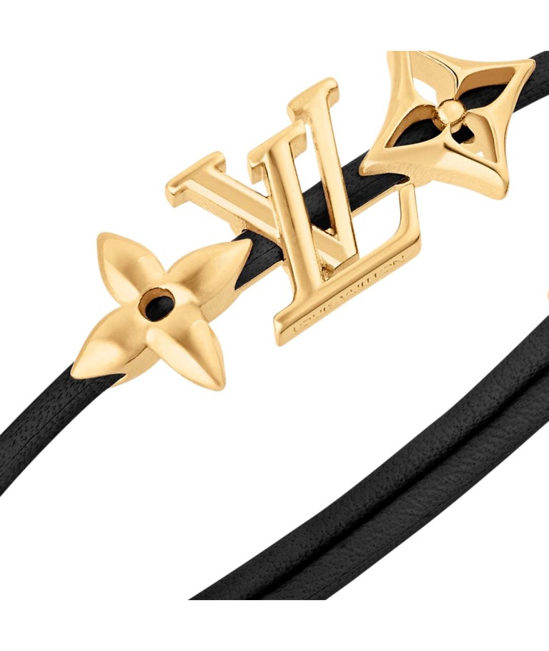 LOUIS VUITTON Черный браслет, фото 3