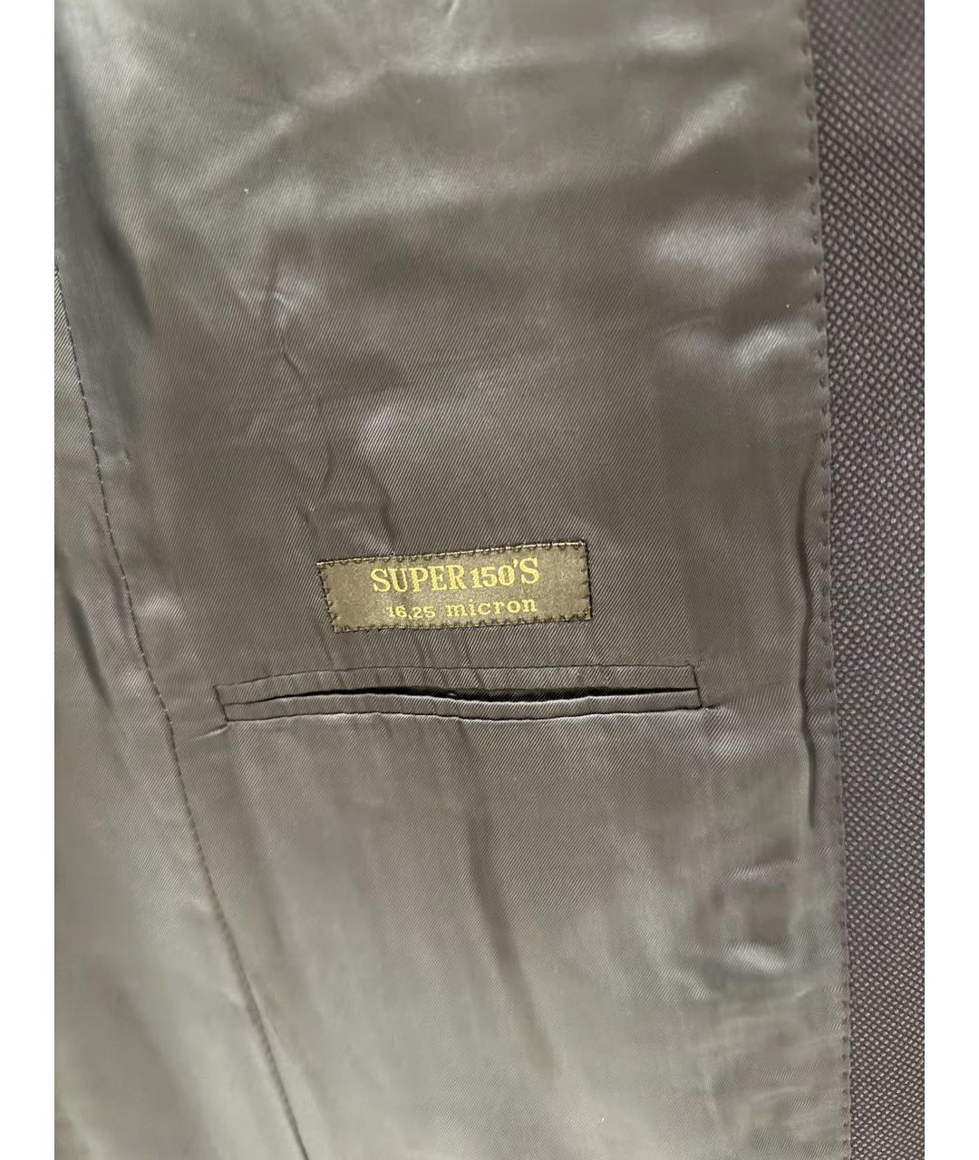 CORNELIANI Темно-синий шерстяной пиджак, фото 8