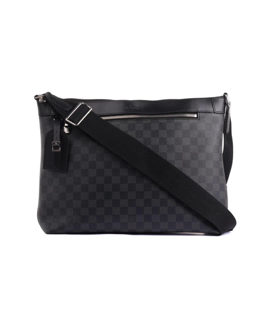 LOUIS VUITTON Антрацитовая сумка на плечо, фото 1