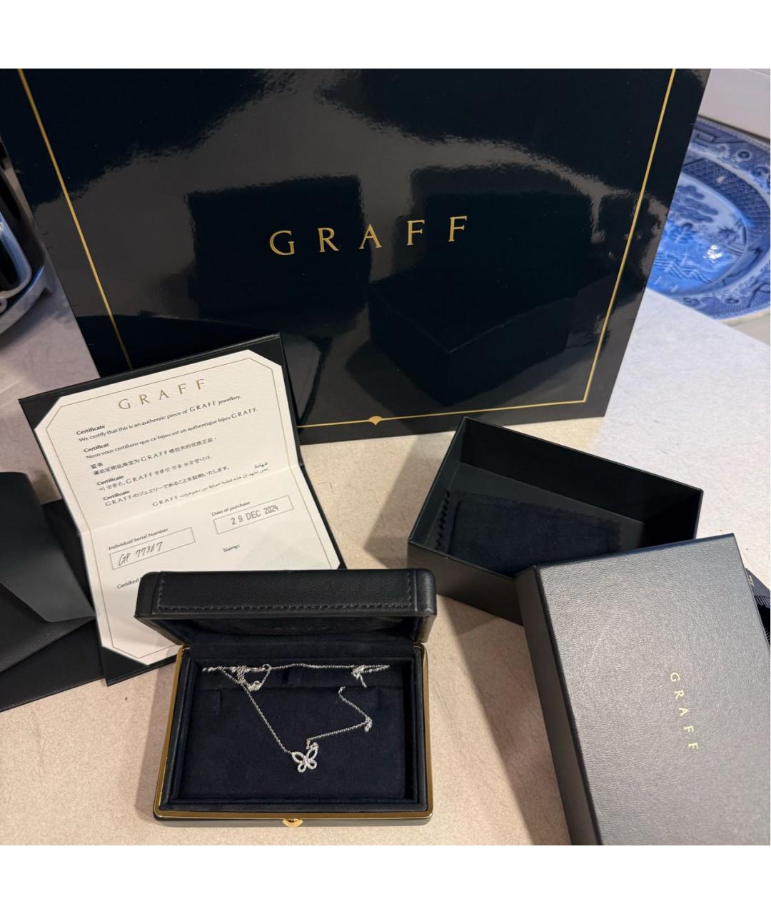 GRAFF Колье из белого золота, фото 3