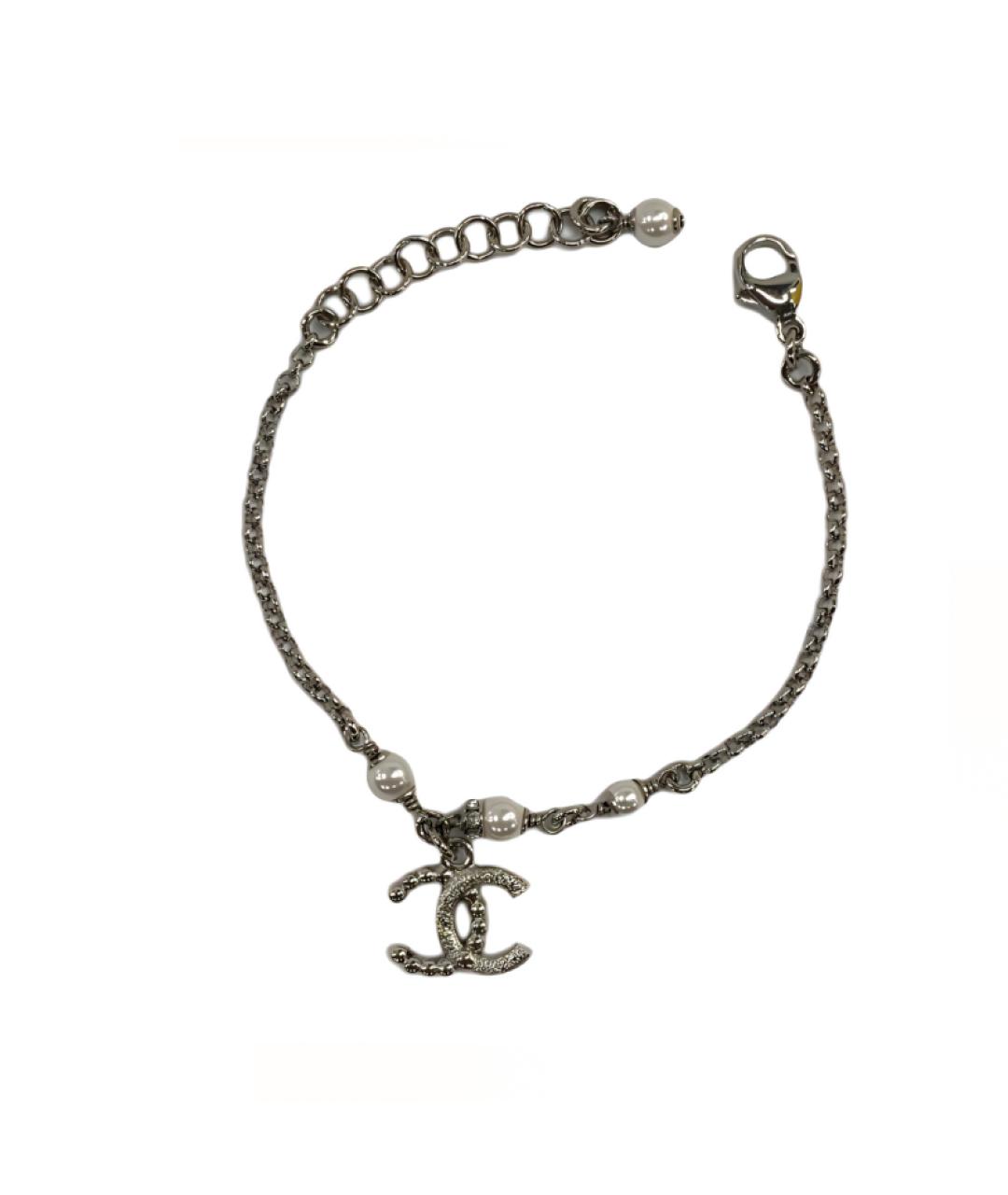 CHANEL Серебрянный браслет, фото 1