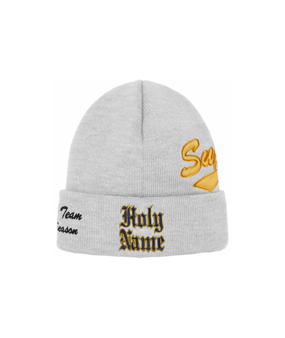 SUPREME Синтетическая шапка, фото 3