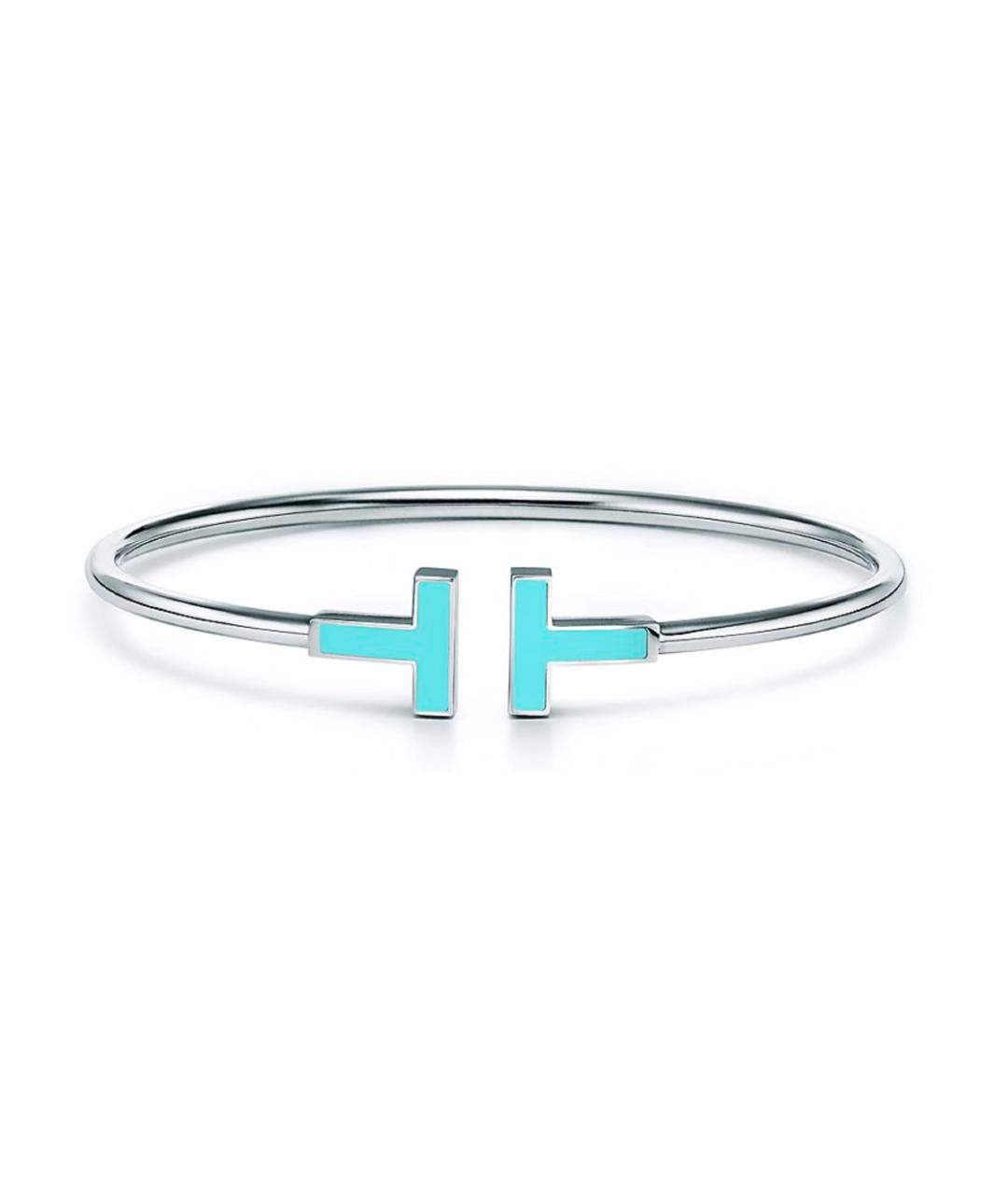 TIFFANY&CO Серебрянный браслет из белого золота, фото 1
