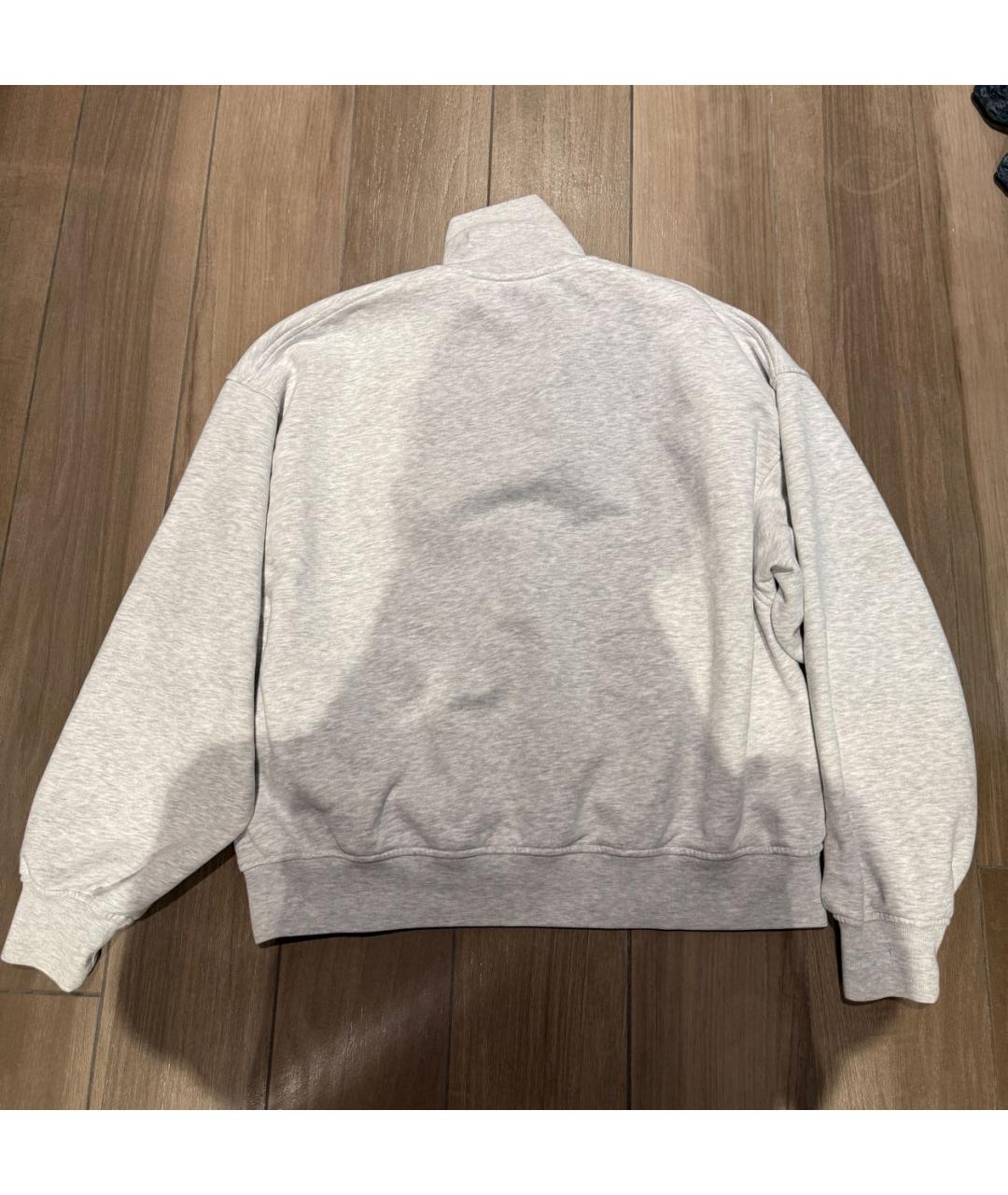 PLANTA ROSA Серая хлопковая спортивная куртка, фото 2