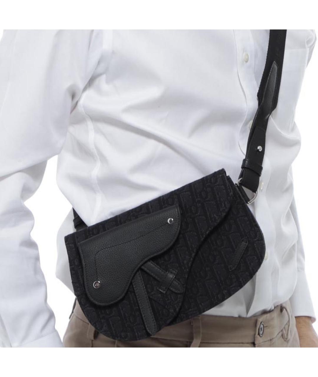 CHRISTIAN DIOR Черная сумка на плечо, фото 5