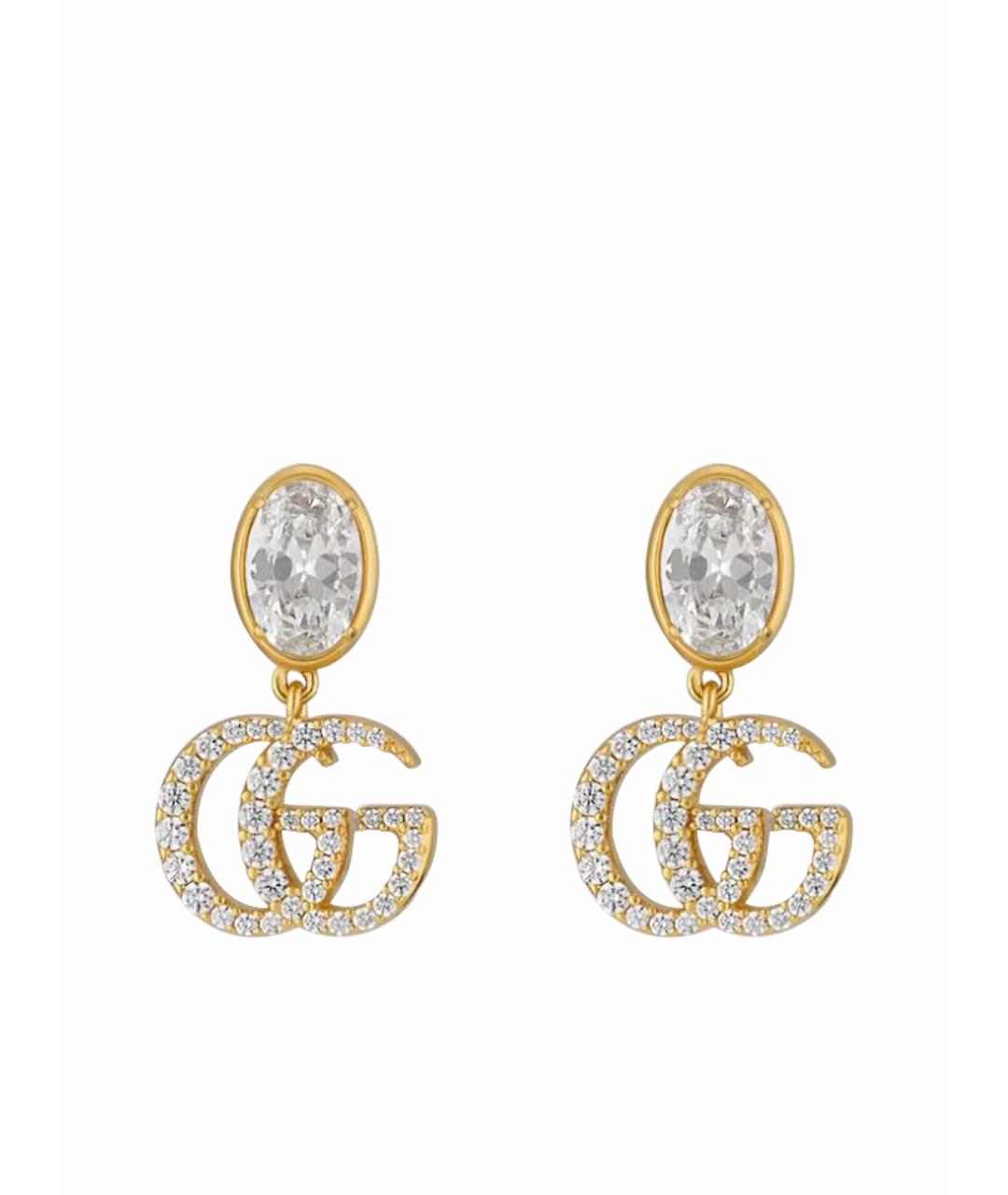 GUCCI Желтые серьги, фото 1