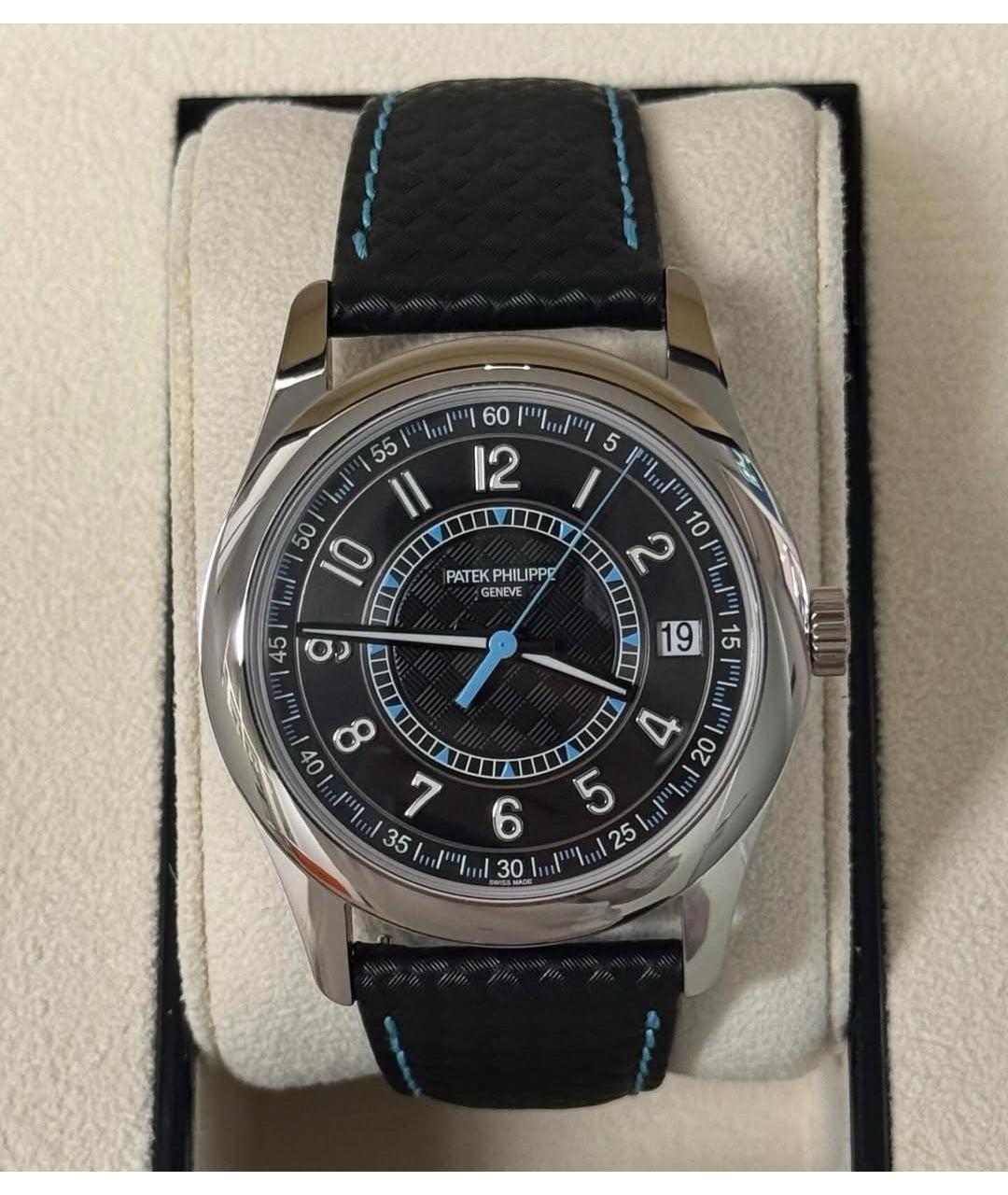 PATEK PHILIPPE Черные часы из белого золота, фото 3