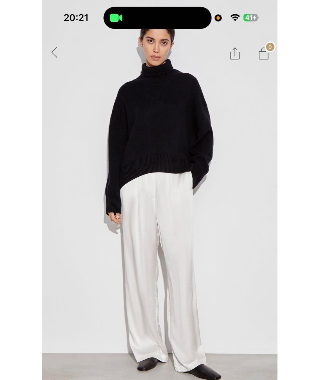 12 STOREEZ Черный кашемировый джемпер / свитер, фото 5