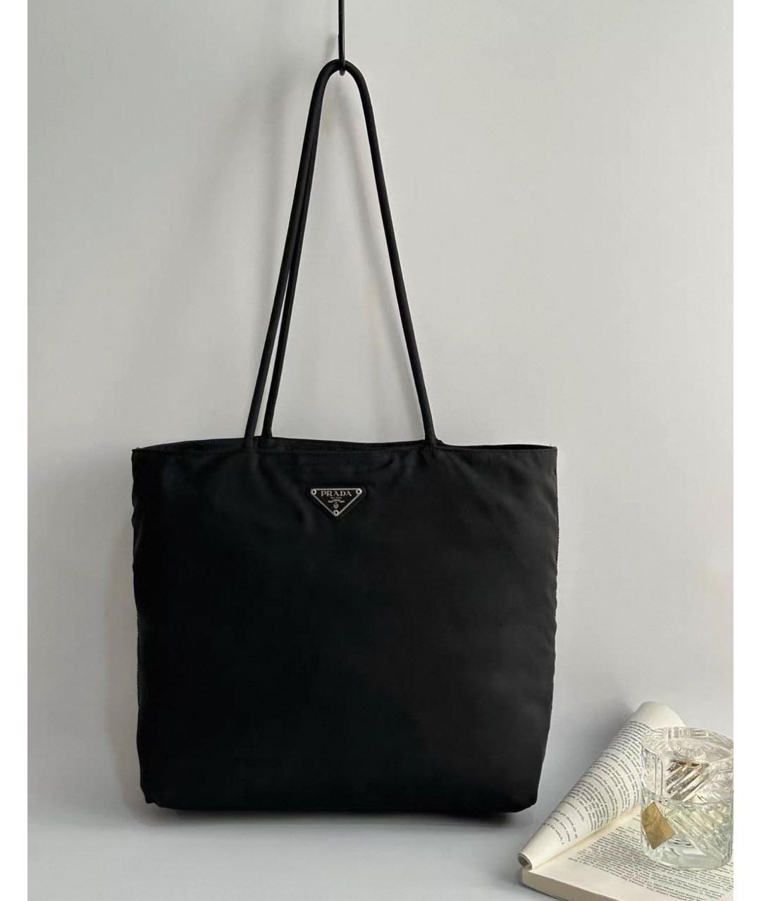 PRADA Черная сумка тоут, фото 2