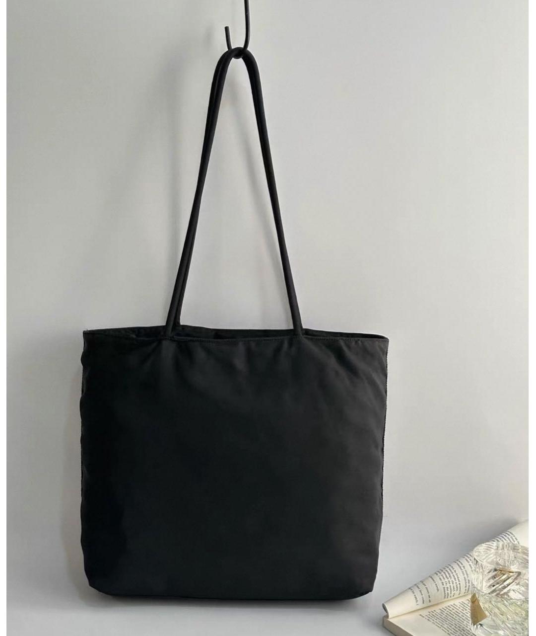 PRADA Черная сумка тоут, фото 3