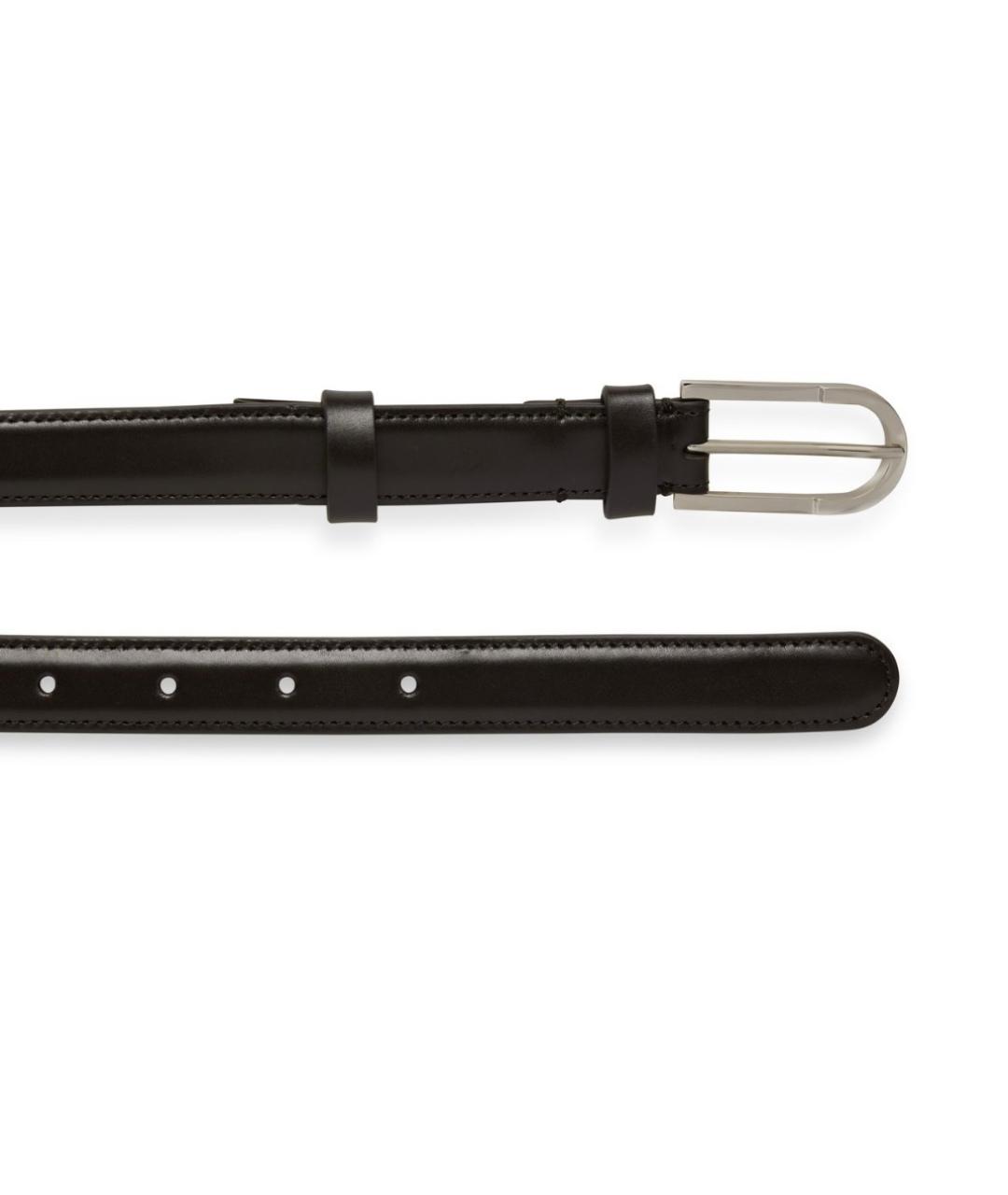 THE ROW Коричневый кожаный ремень, фото 2