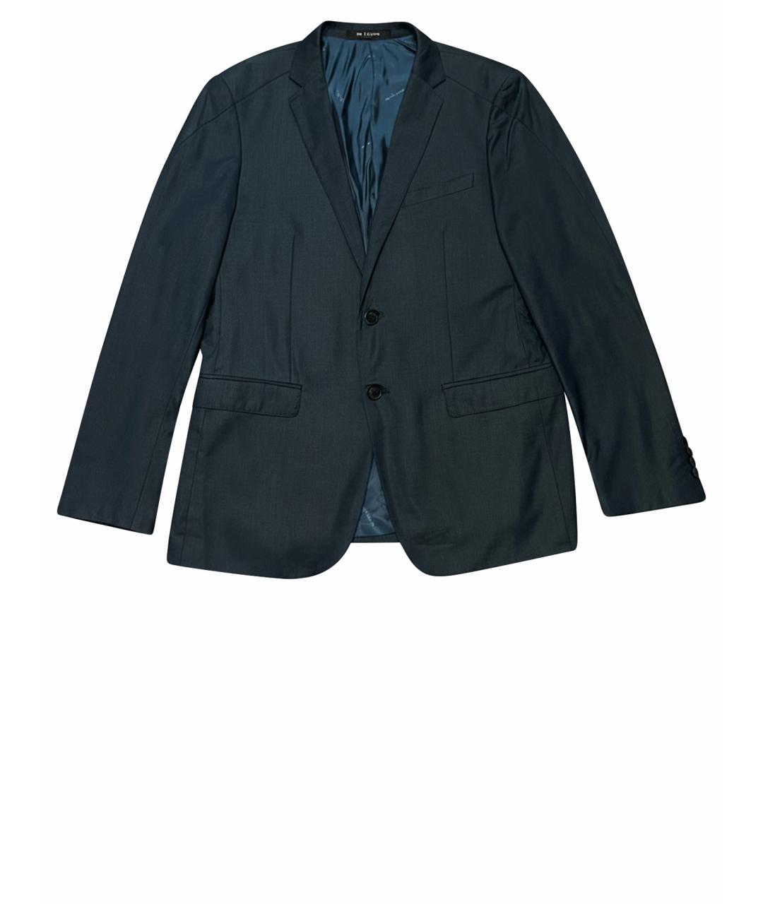 KITON Синий шерстяной пиджак, фото 6