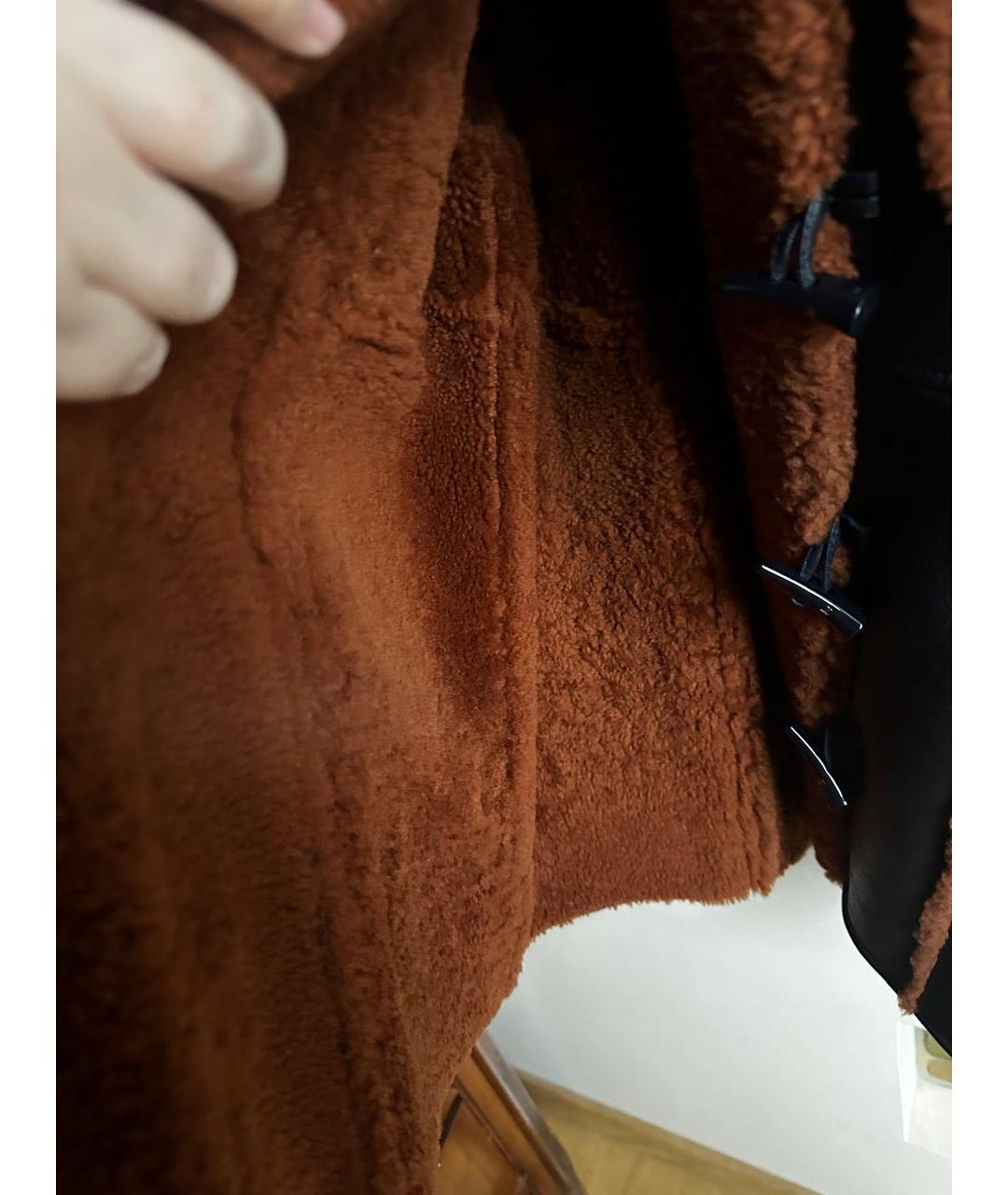 CHANEL Черная кожаная дубленка, фото 4