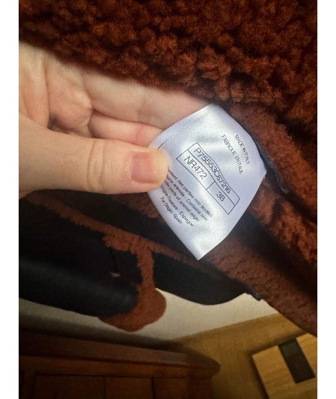 CHANEL Черная кожаная дубленка, фото 3