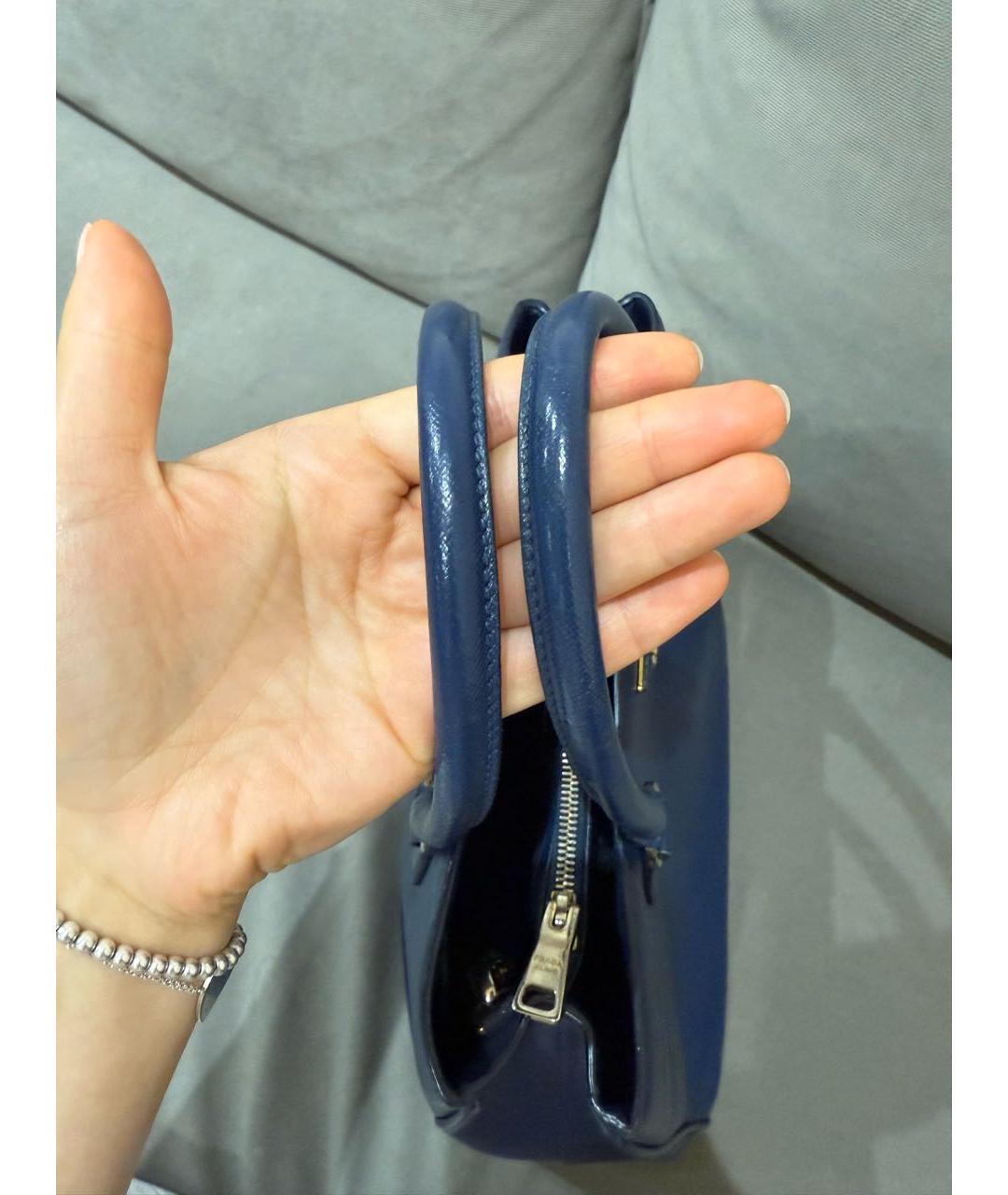 PRADA Синяя сумка тоут, фото 5