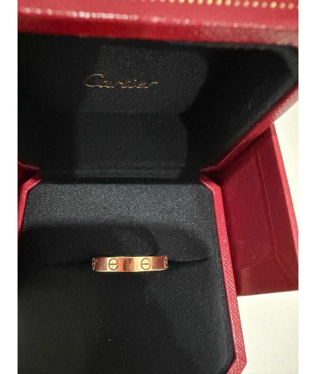 CARTIER Золотое кольцо из розового золота, фото 3