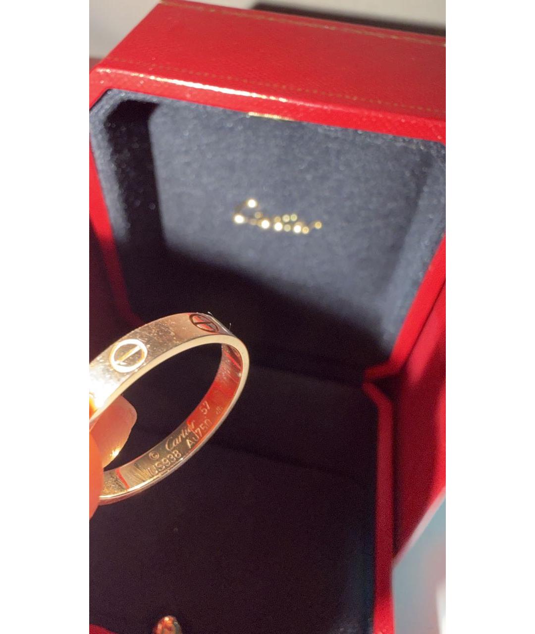 CARTIER Золотое кольцо из розового золота, фото 2