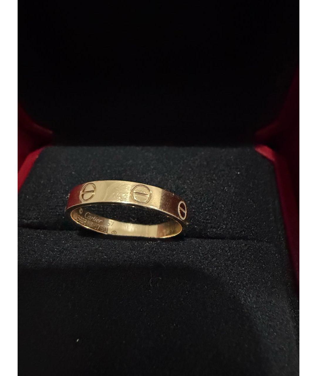 CARTIER Золотое кольцо из розового золота, фото 5